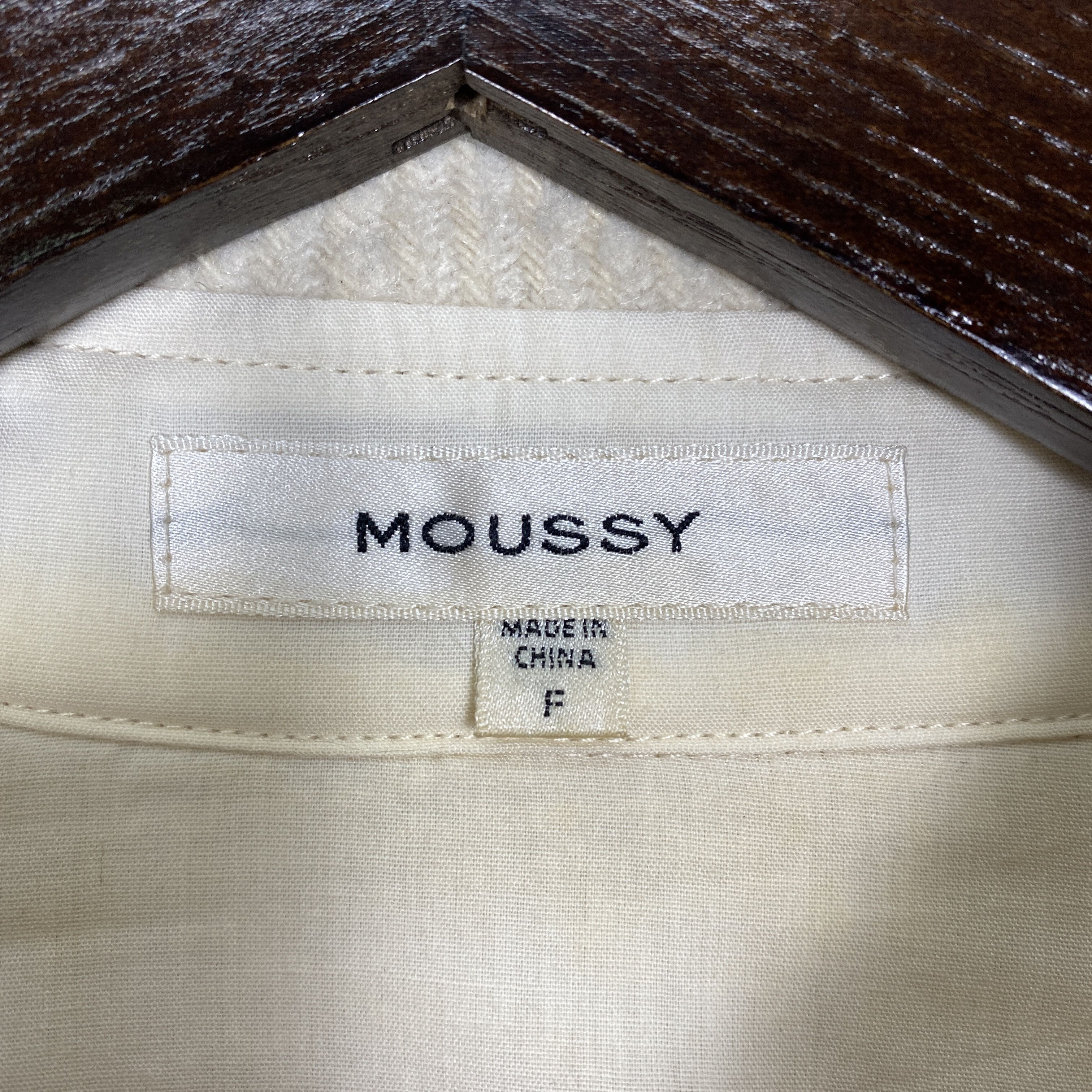 MOUSSY Vintage Moussy Wool Knitware Button Jacket J0204 Size US S / EU 44-46 / 1 - 9 Thumbnail