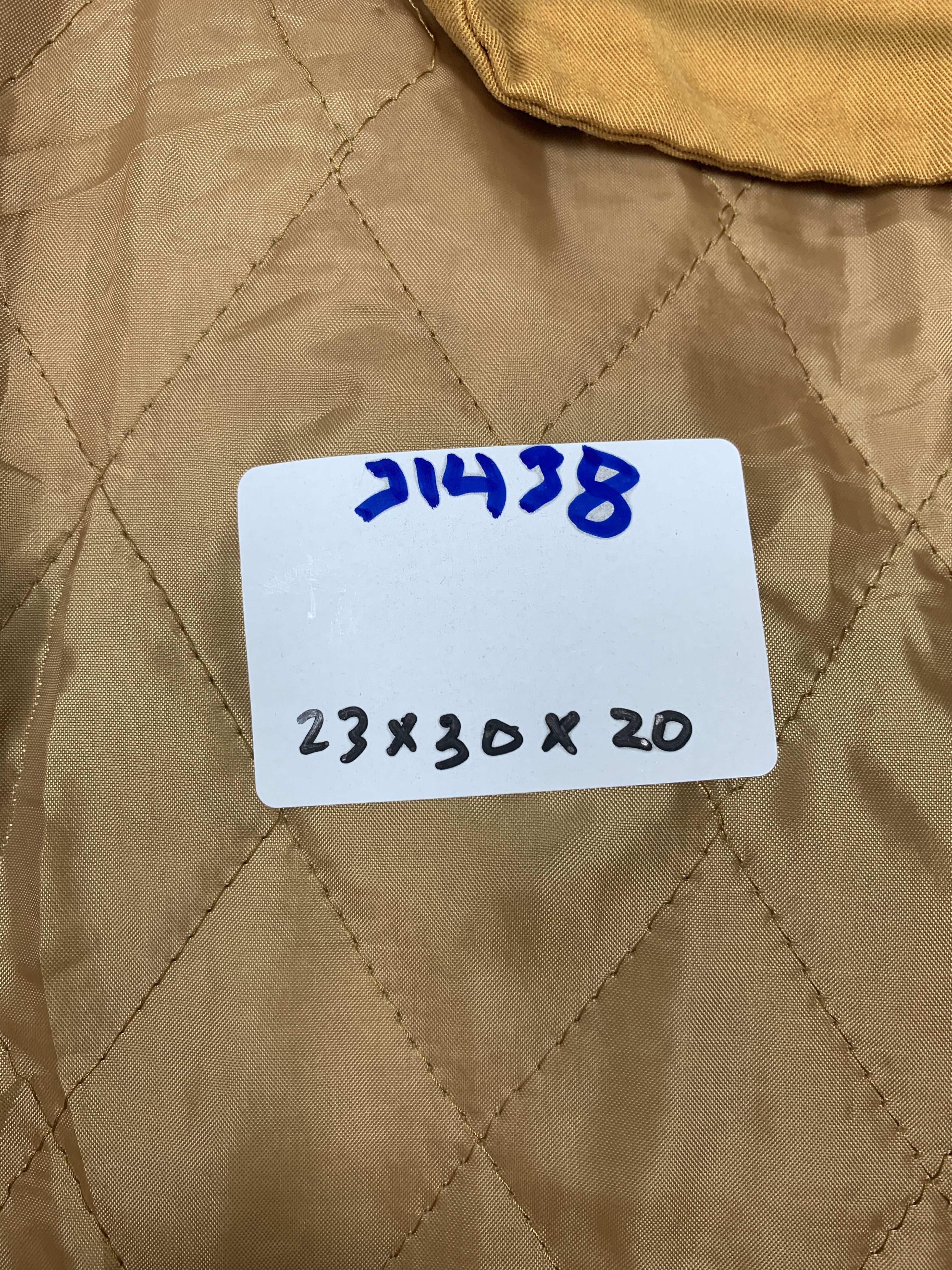 Japanese Brand Vintage Laglanvia Zip Up Quilted Lining Long jacket J1438 Size 3XL / US 20-22 - 15 Thumbnail