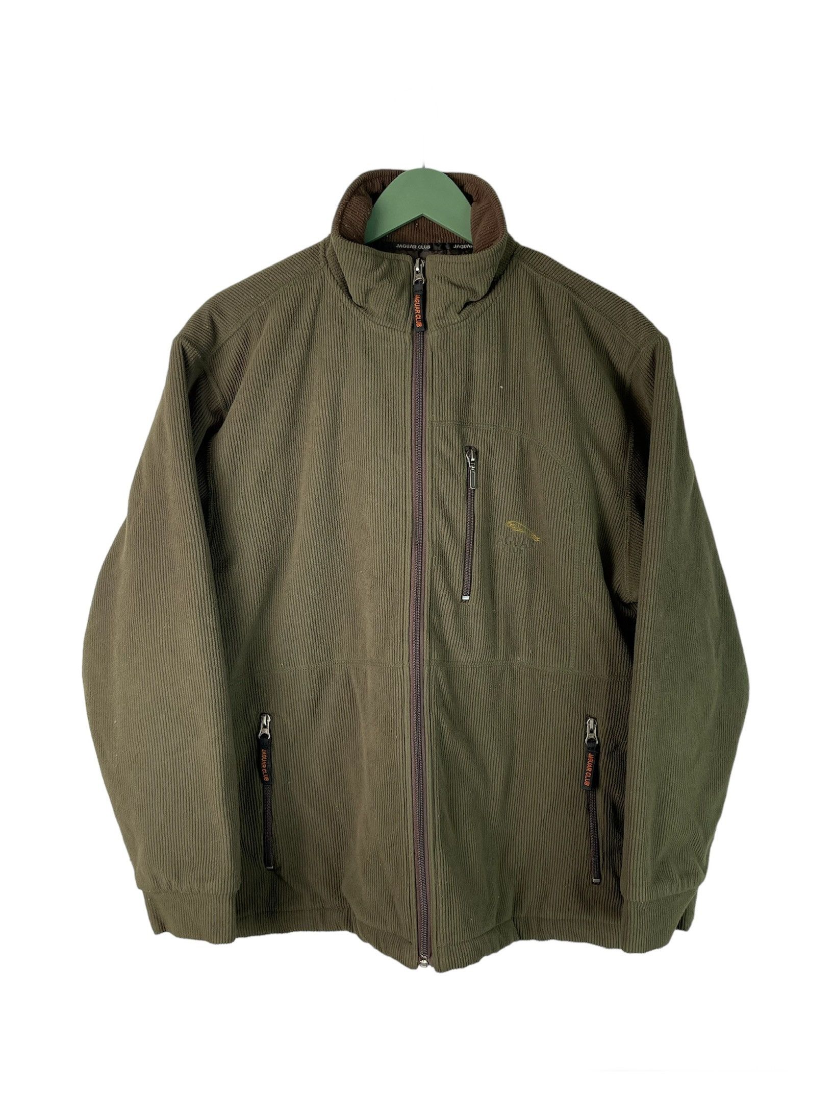 Sports Specialties × Vintage Vintage Jaguar Club Mini Logo Embroidery Corduroy Jacket Size US M / EU 48-50 / 2 - 1 Thumbnail
