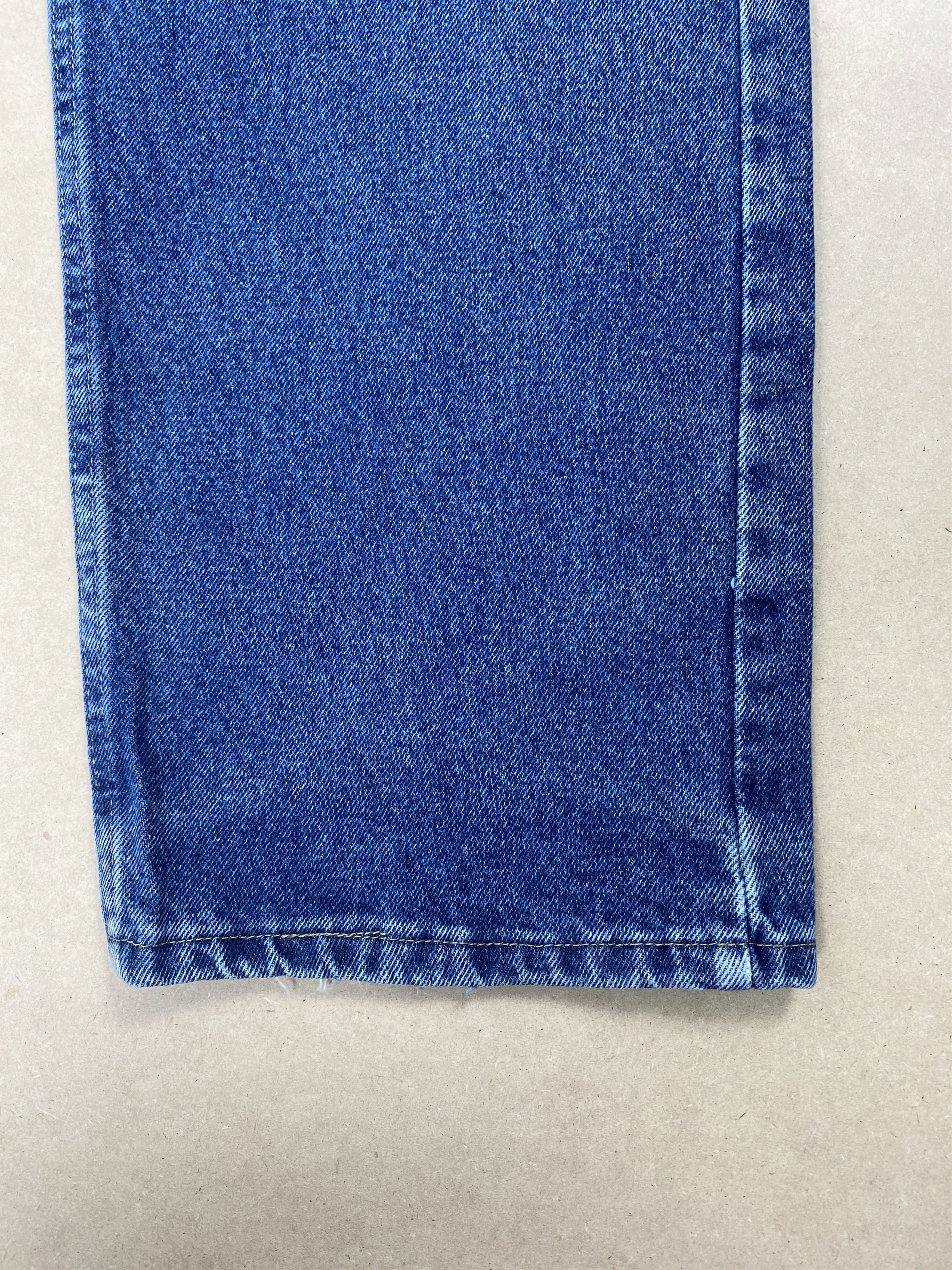 Vintage Vintage Wrangler Straight Cut Distressed Faded Blue Jeans Size US 39 - 4 Thumbnail