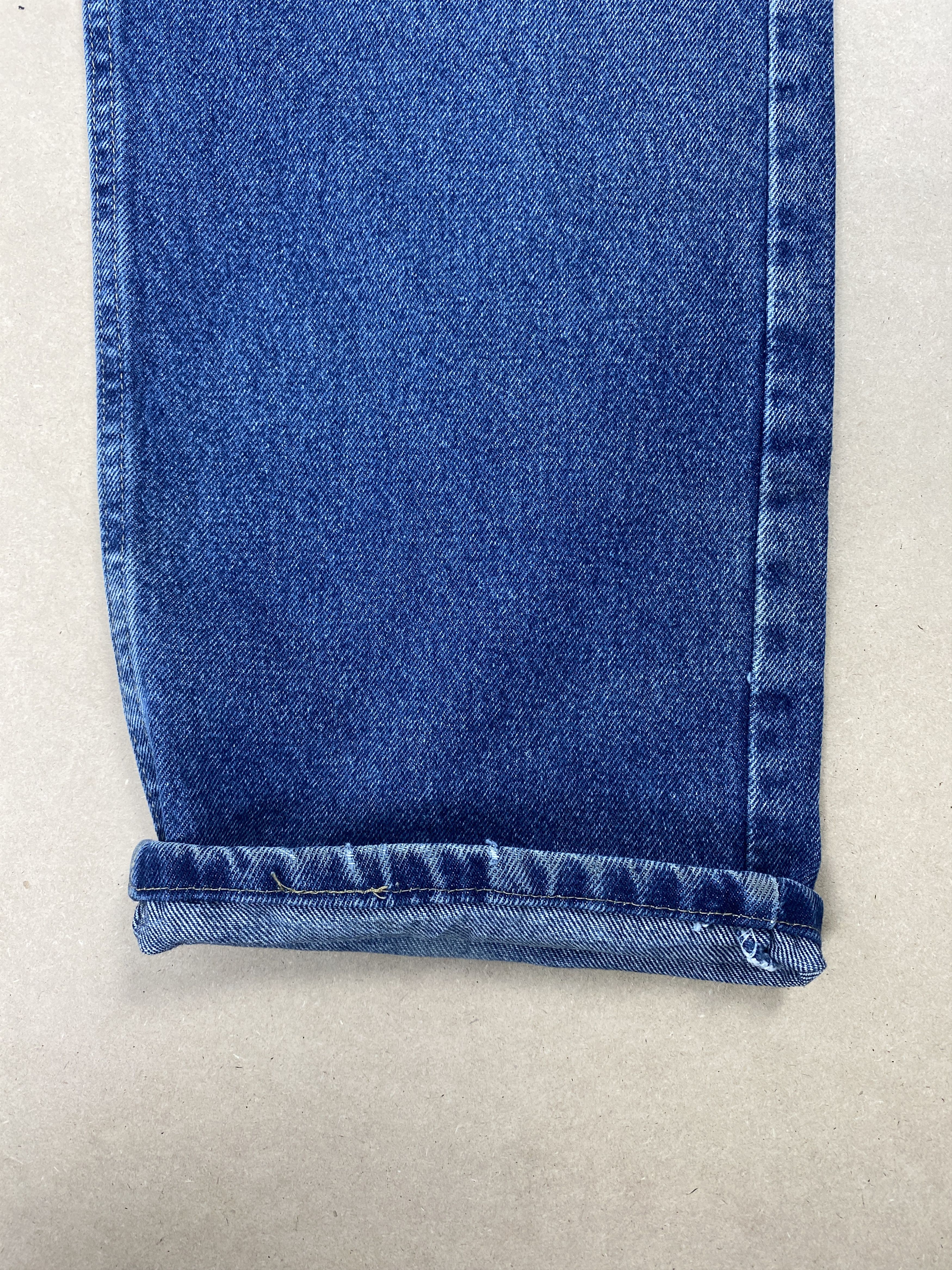 Vintage Vintage Wrangler Straight Cut Distressed Faded Blue Jeans Size US 39 - 5 Thumbnail