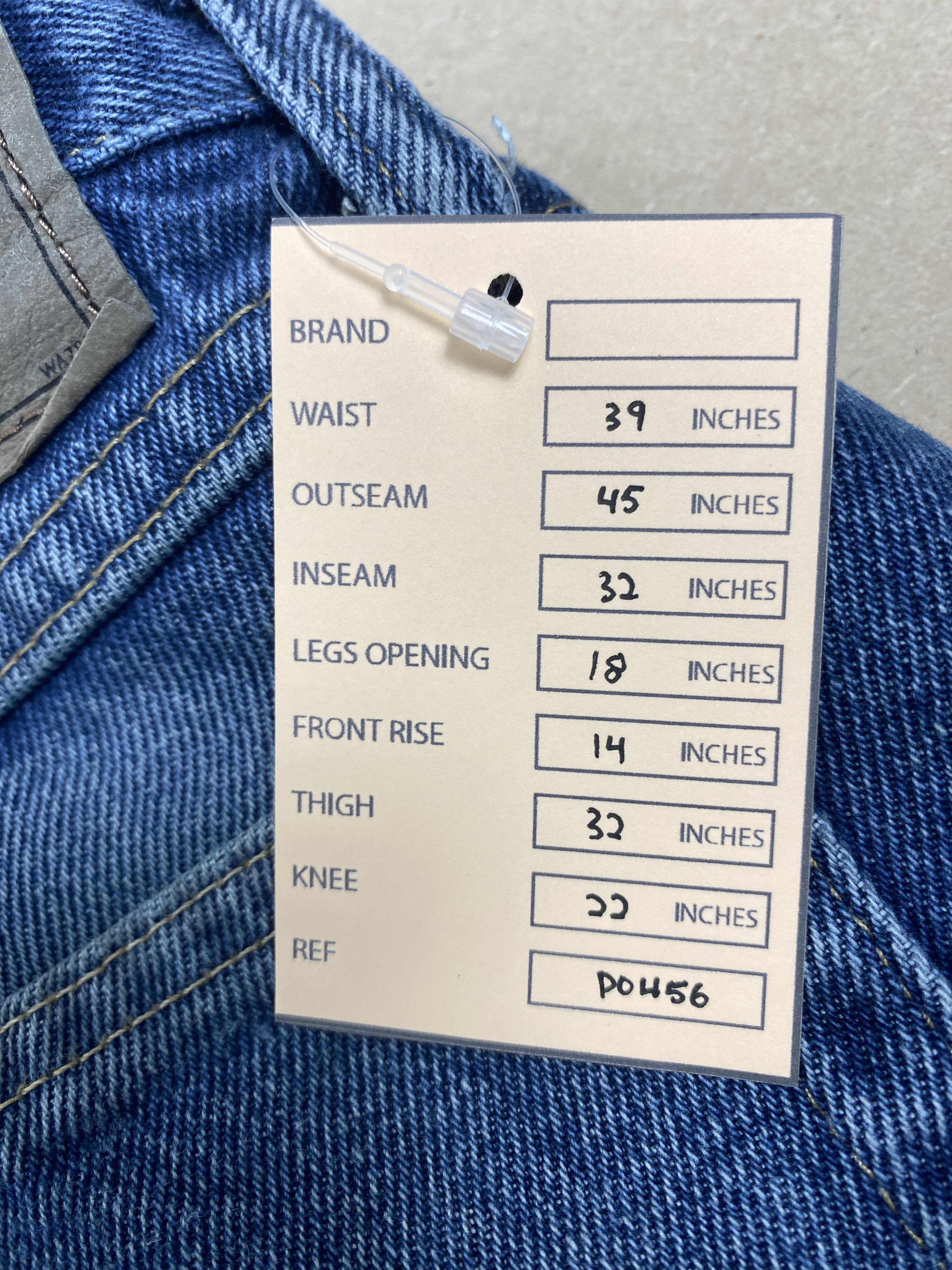 Vintage Vintage Wrangler Straight Cut Distressed Faded Blue Jeans Size US 39 - 13 Thumbnail