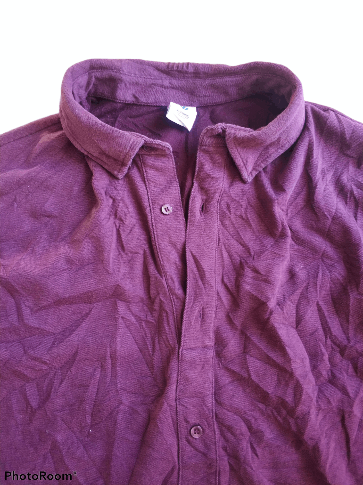 K-Swiss 🔥K Swiss Half Button Ups Long Sleeves Size US M / EU 48-50 / 2 - 7 Thumbnail
