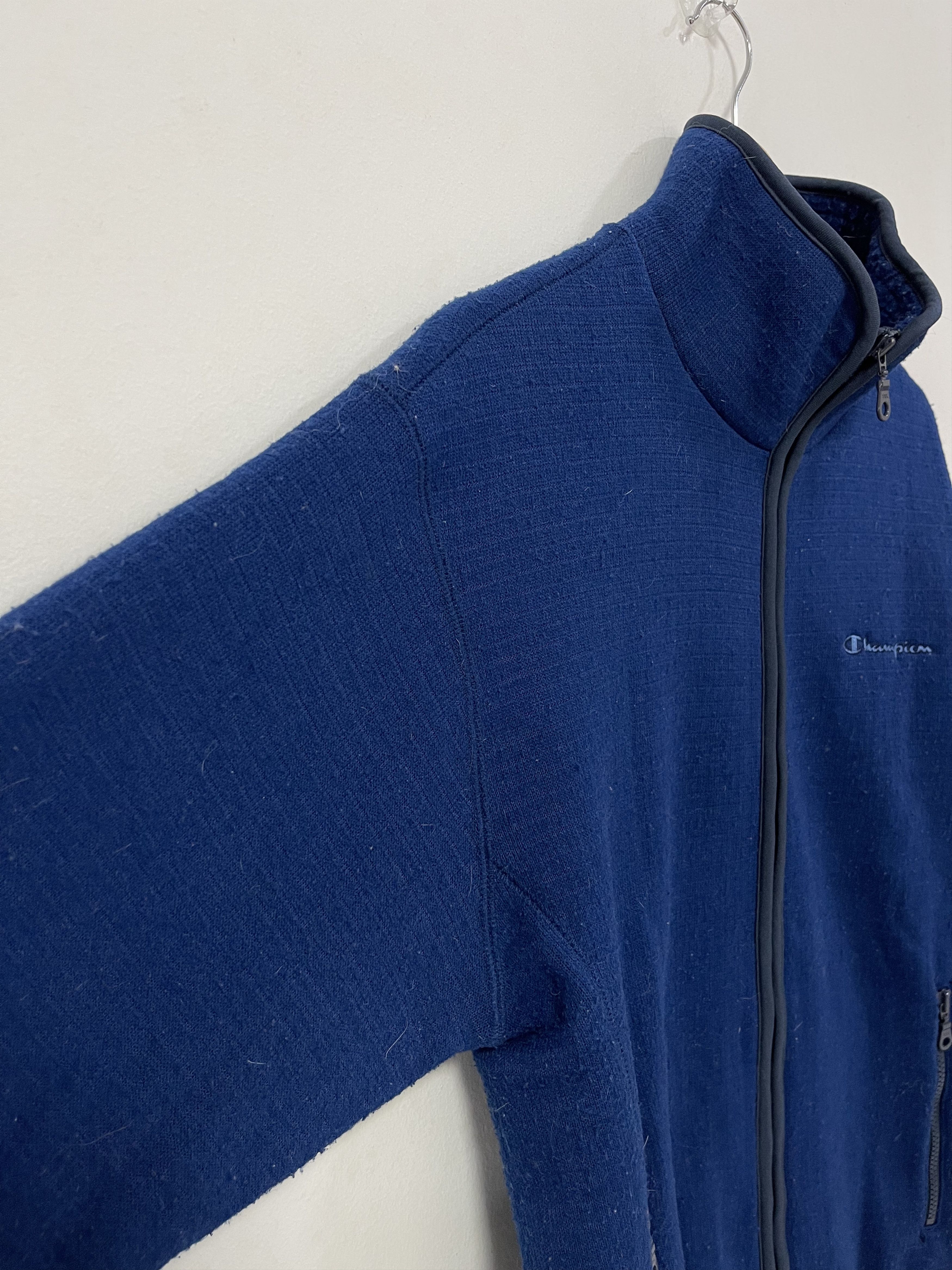 Champion × Vintage Vintage Champion Mini Logo Embroidered Zip Up Size US S / EU 44-46 / 1 - 8 Thumbnail
