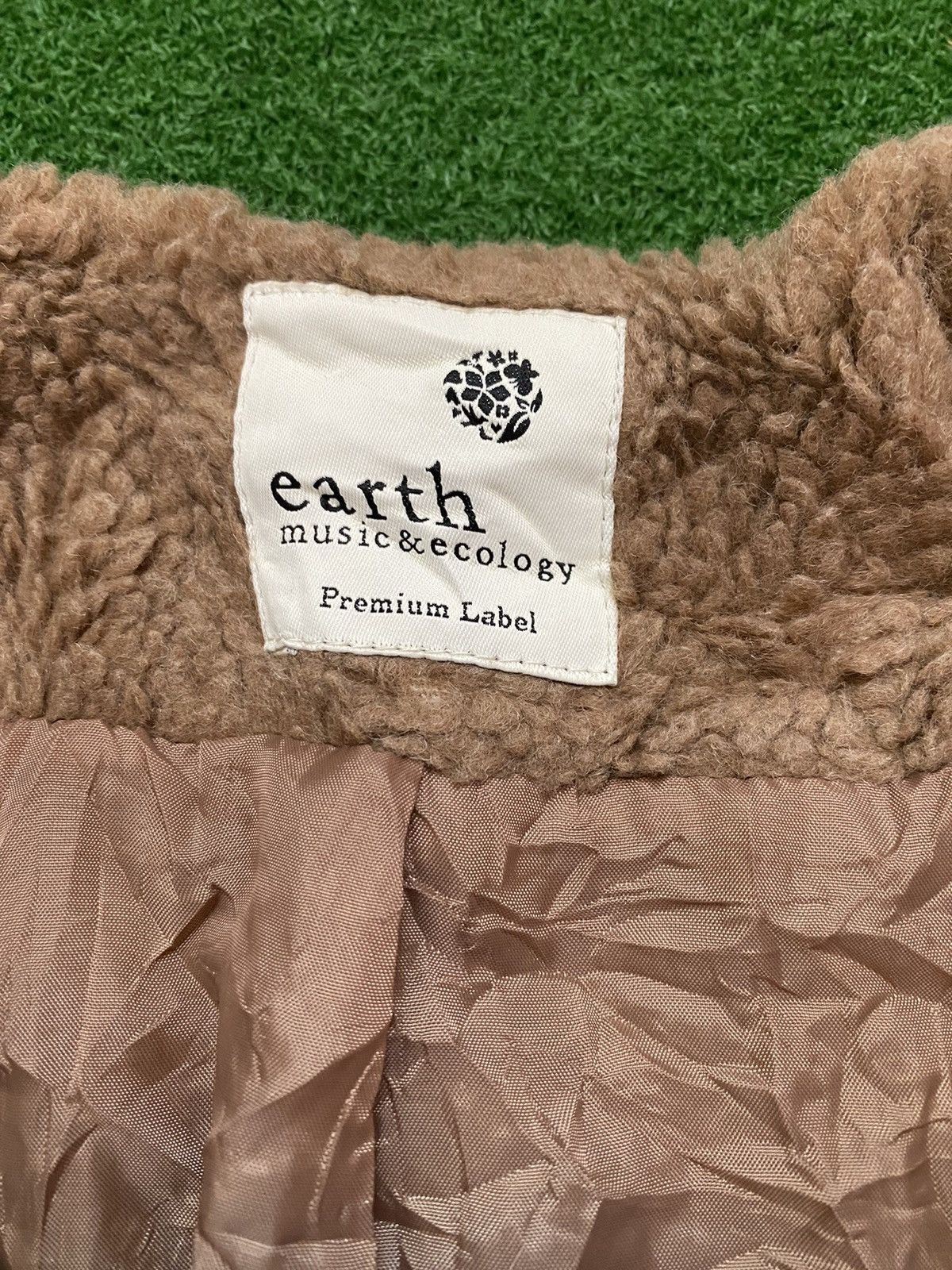 Japanese Brand EARTH MUSIC AND ECOLOGY FLECEE JACKET Size L / US 10 / IT 46 - 10 Thumbnail