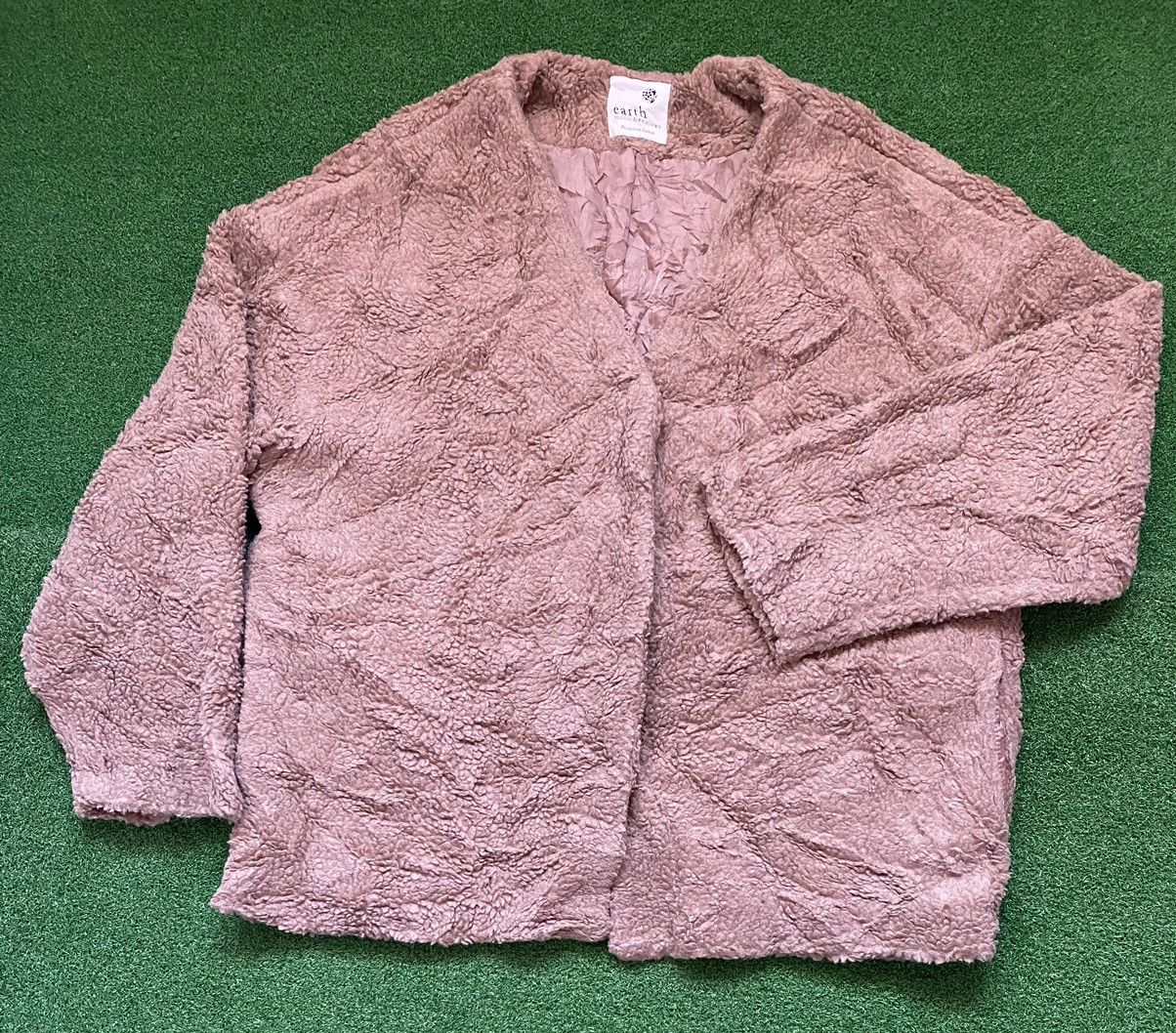 Japanese Brand EARTH MUSIC AND ECOLOGY FLECEE JACKET Size L / US 10 / IT 46 - 1 Thumbnail