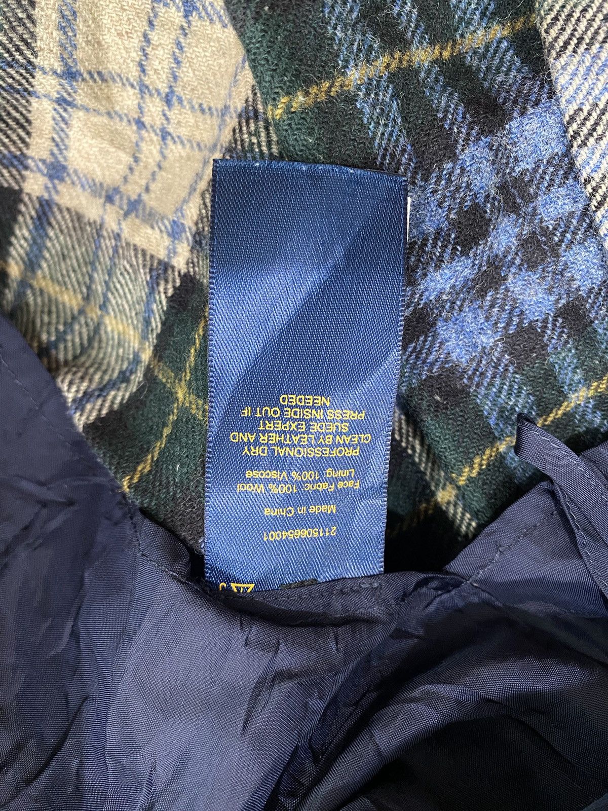 Polo Ralph Lauren RALPH LAUREN MINI SKIRT WOOL PLAID LEATHER BELT Size 27" / US 4 / IT 40 - 6 Thumbnail