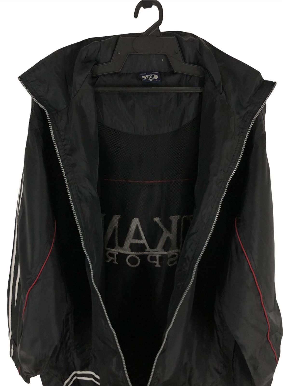 Karl Kani × Vintage Vintage 90s Karl Kani Jeans Windbreaker Size US M / EU 48-50 / 2 - 8 Thumbnail