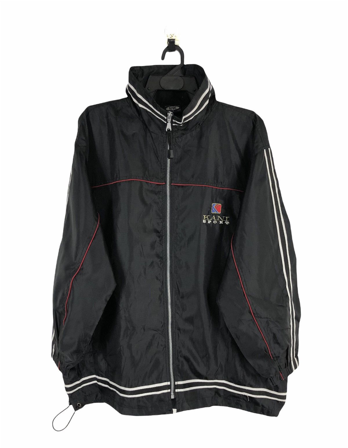 Karl Kani × Vintage Vintage 90s Karl Kani Jeans Windbreaker Size US M / EU 48-50 / 2 - 2 Thumbnail