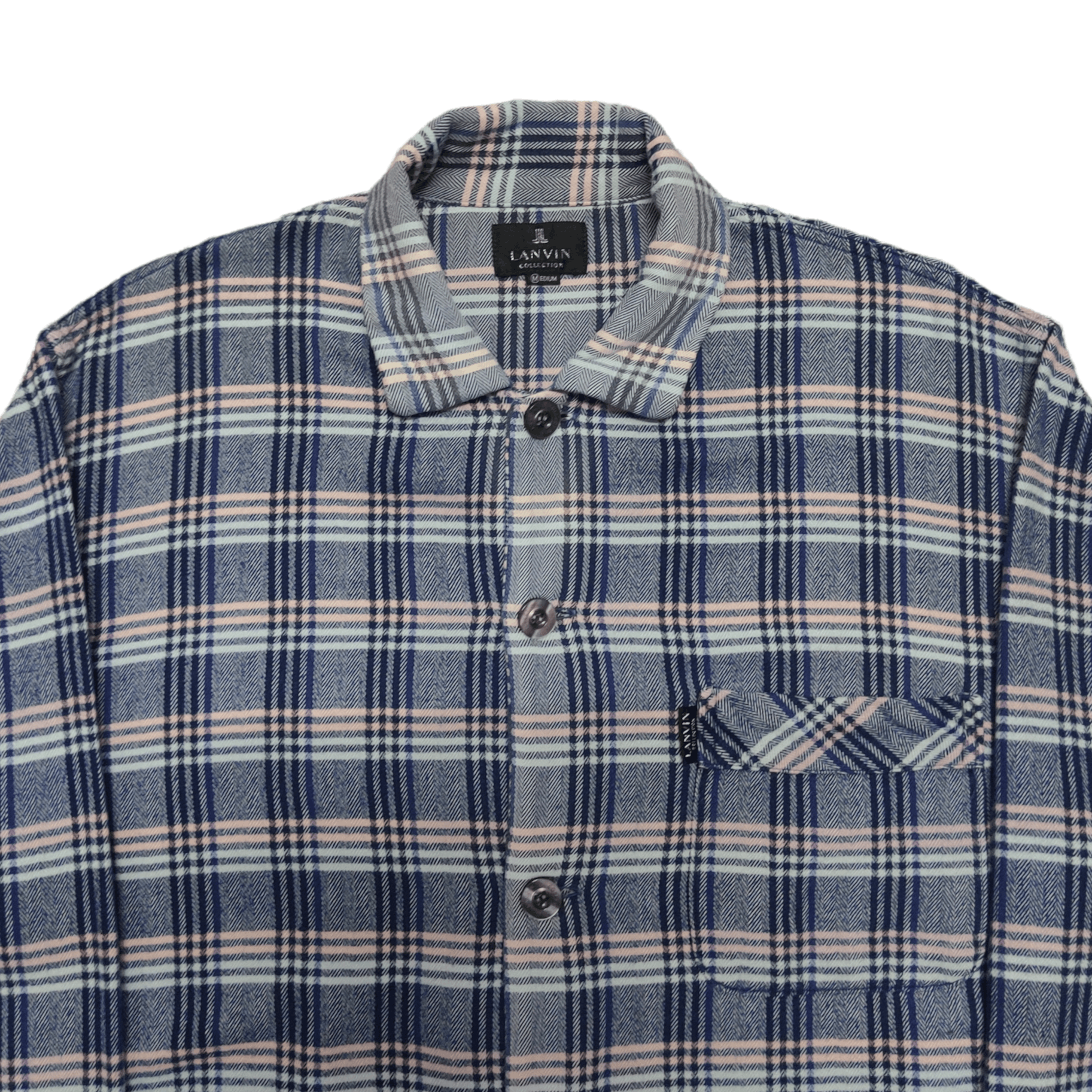 Lanvin Vintage Lanvin Collection Button Up Size US M / EU 48-50 / 2 - 2 Thumbnail