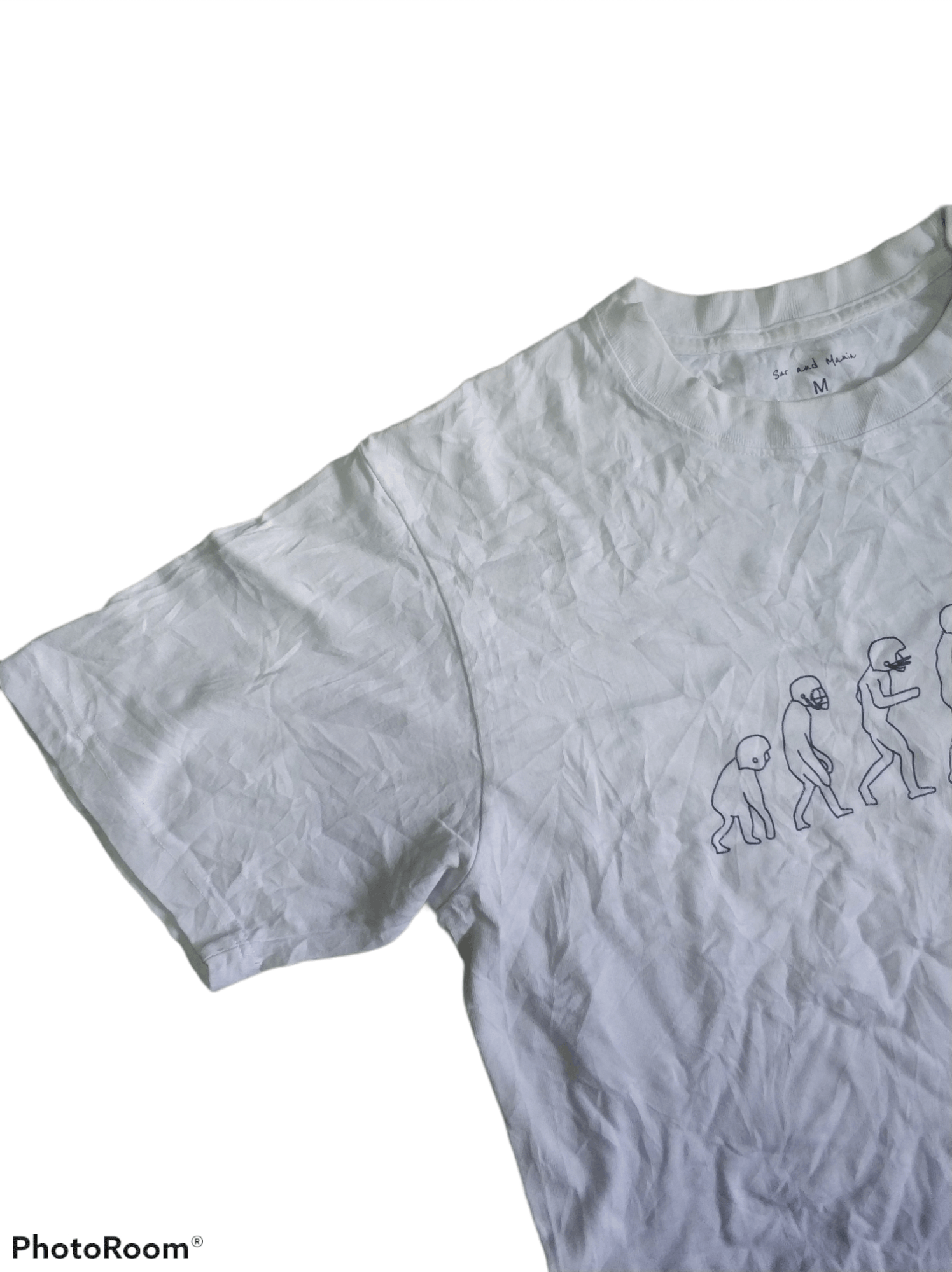 Japanese Brand 🔥White Rare Sur and Mania Tees Size US M / EU 48-50 / 2 - 4 Thumbnail