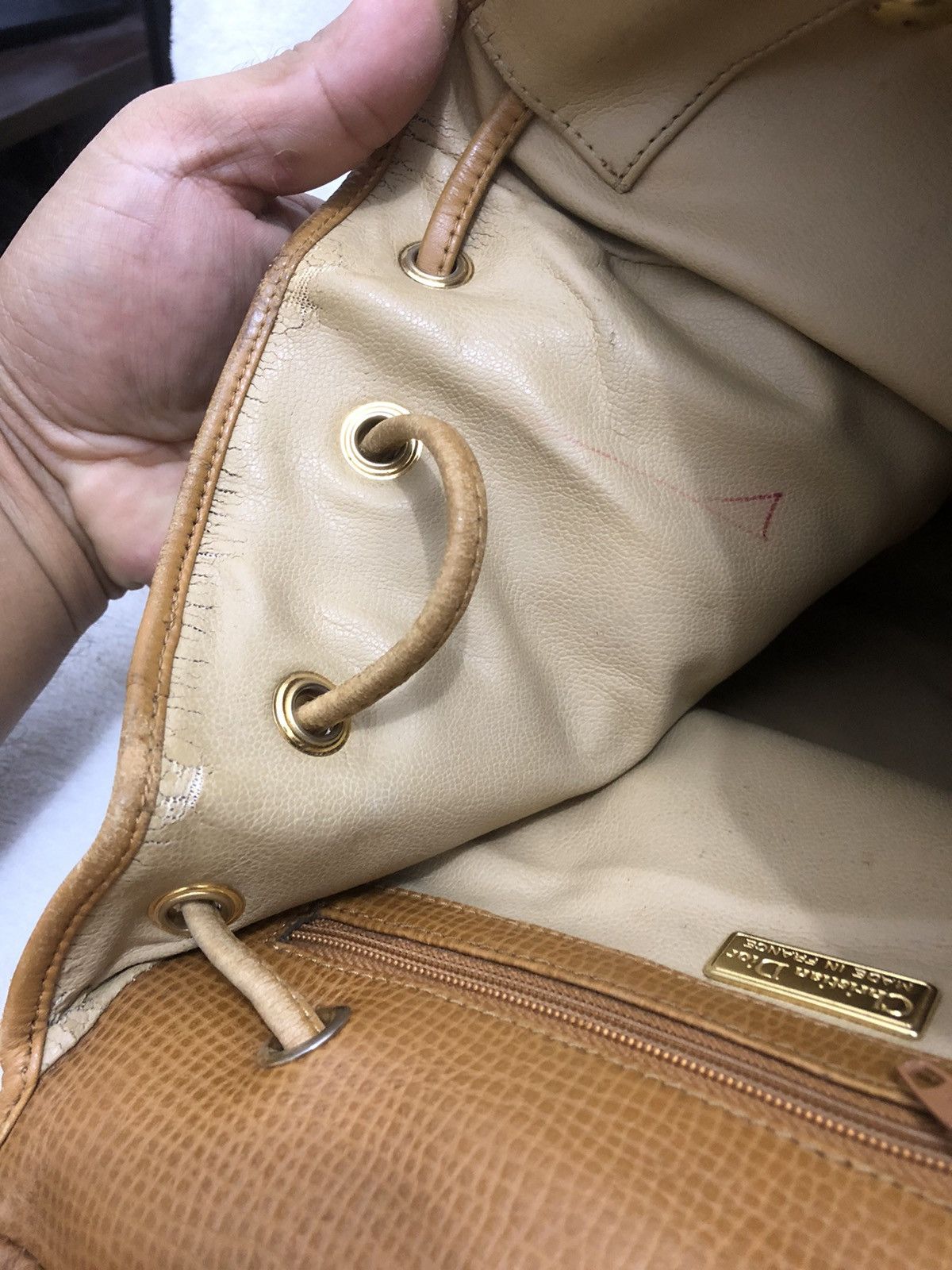 Christian Dior Monsieur × Dior × Vintage Auth. Vintage Christian Dior backpack Size ONE SIZE - 18 Thumbnail