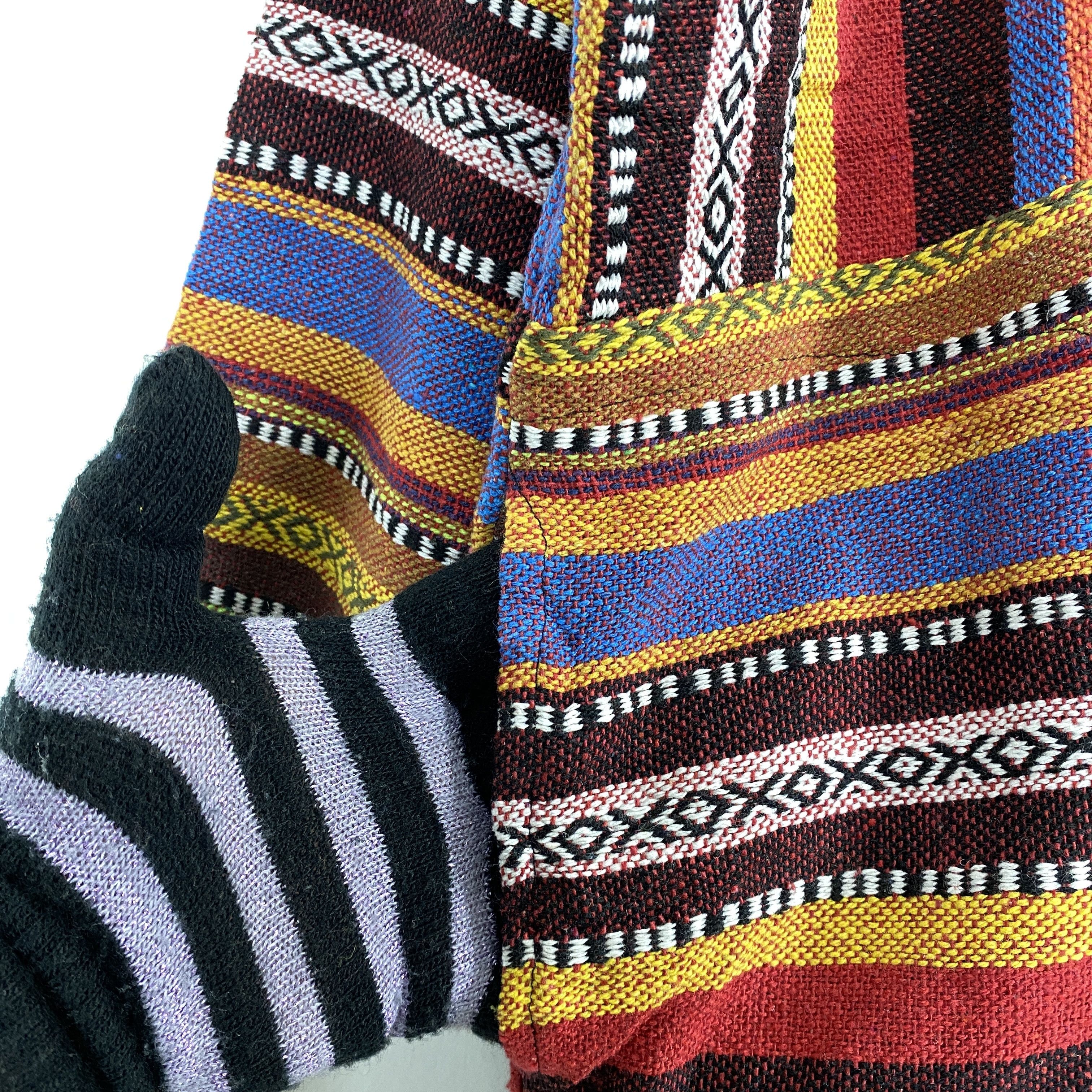 Native Vintage Tribal Native Woven Kimono J0152 Size US S / EU 44-46 / 1 - 8 Thumbnail