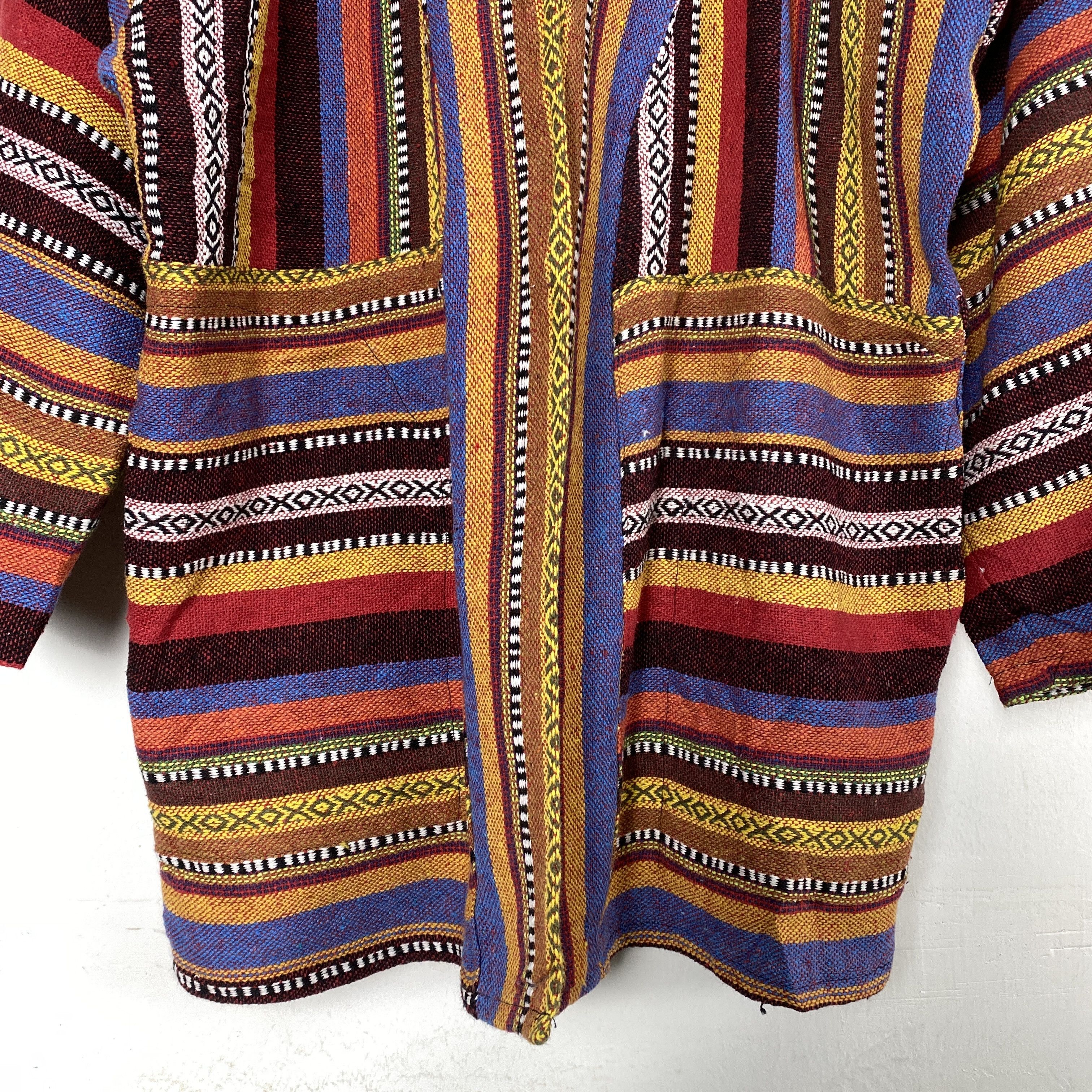 Native Vintage Tribal Native Woven Kimono J0152 Size US S / EU 44-46 / 1 - 5 Thumbnail