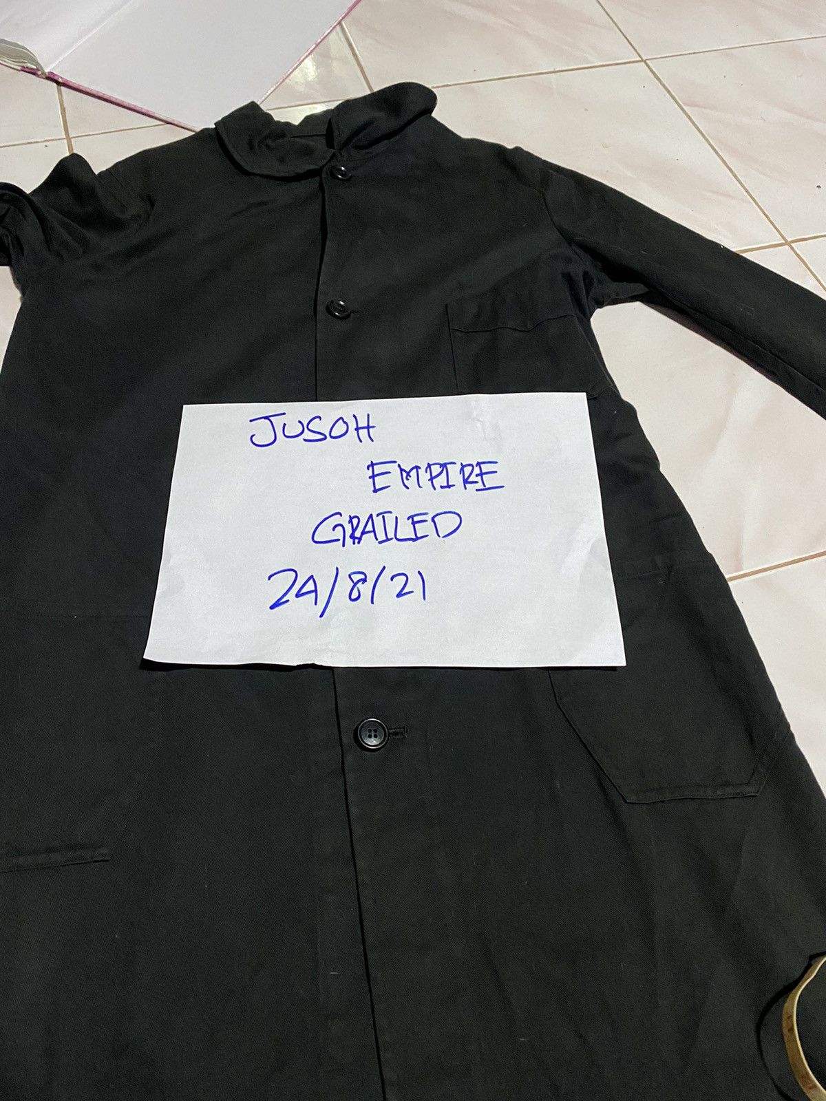 Comme des Garcons × Other × Vintage ROBE DE CHAMBRE BY COMME DES GARÇON OVERJACKET AD 2003 Size US M / EU 48-50 / 2 - 8 Thumbnail