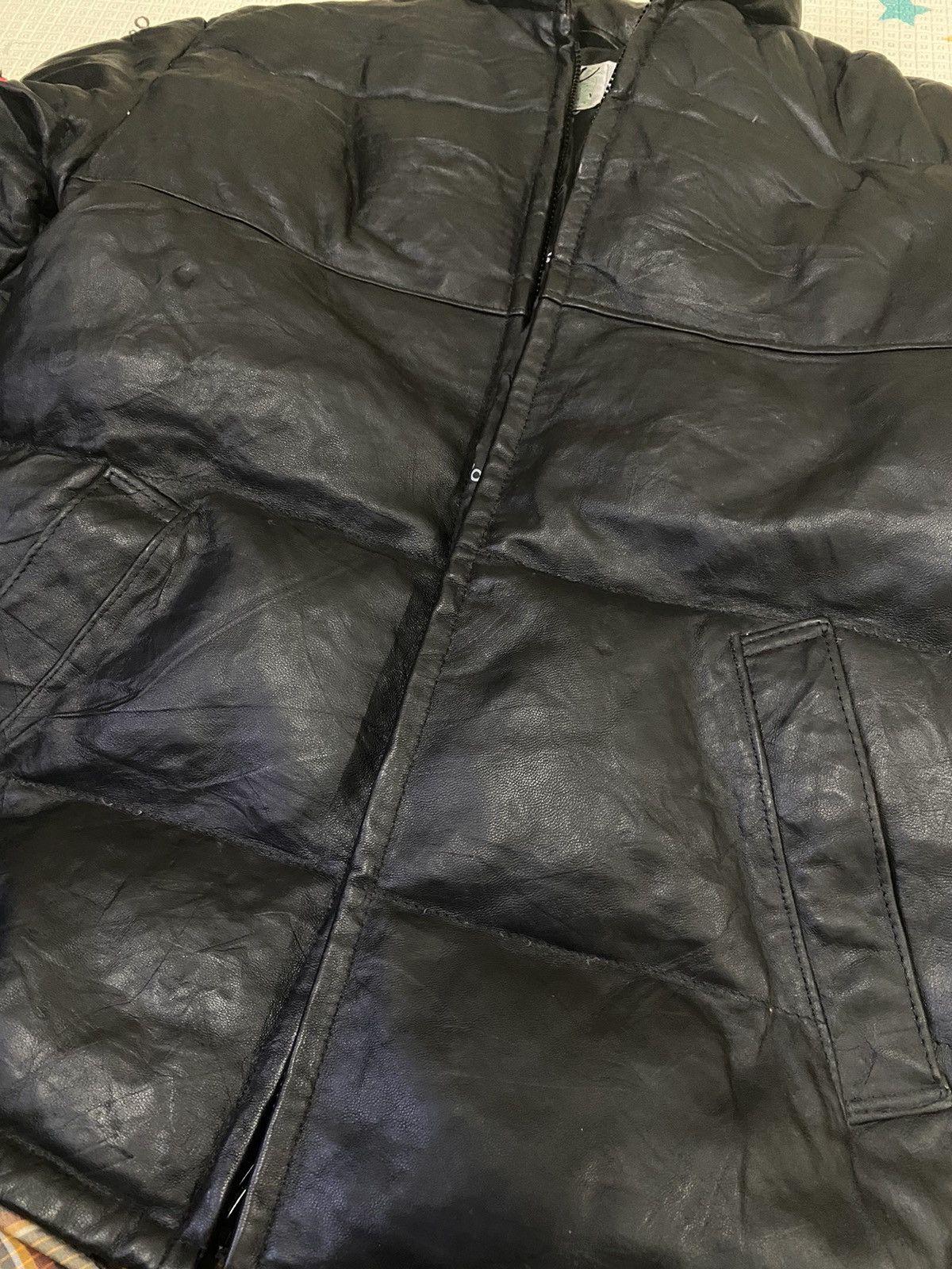 Schott × Vintage RARE VINTAGE GOOSE FEATHERS SCHOTT DOWN PUFFER JACKET Size US M / EU 48-50 / 2 - 10 Thumbnail