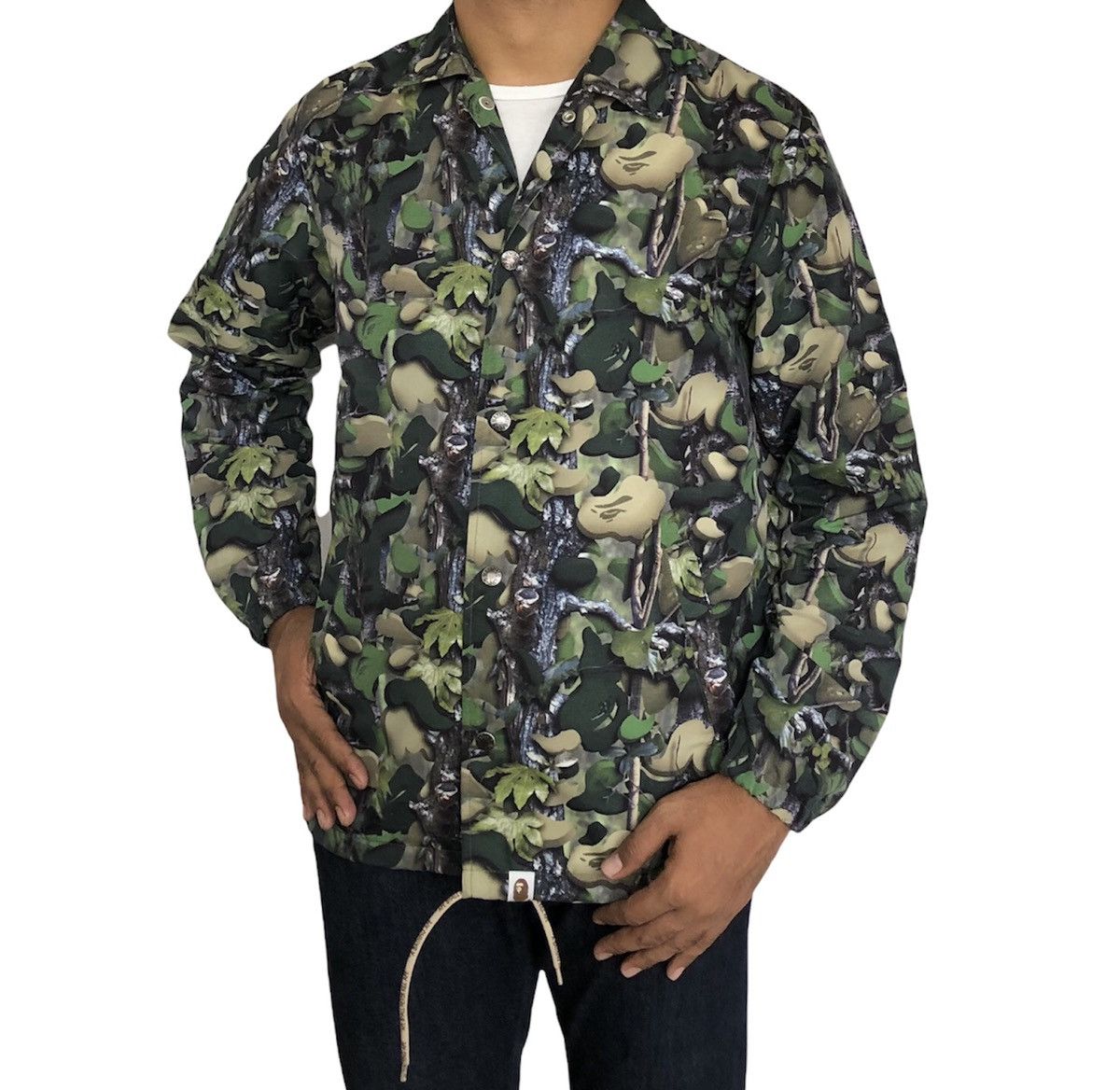 Bape Village Camo Coach Jacket Size US S / EU 44-46 / 1 - 4 Thumbnail