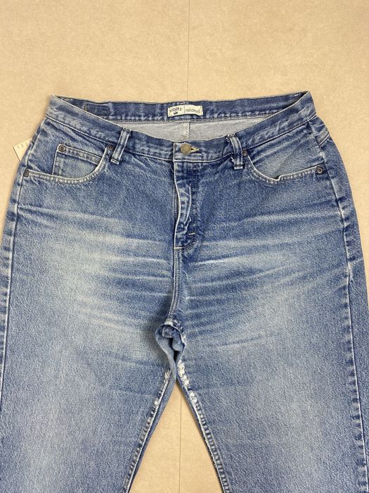 Vintage Vintage Lee Riders Straight Cut Faded Blue Jeans Grailed