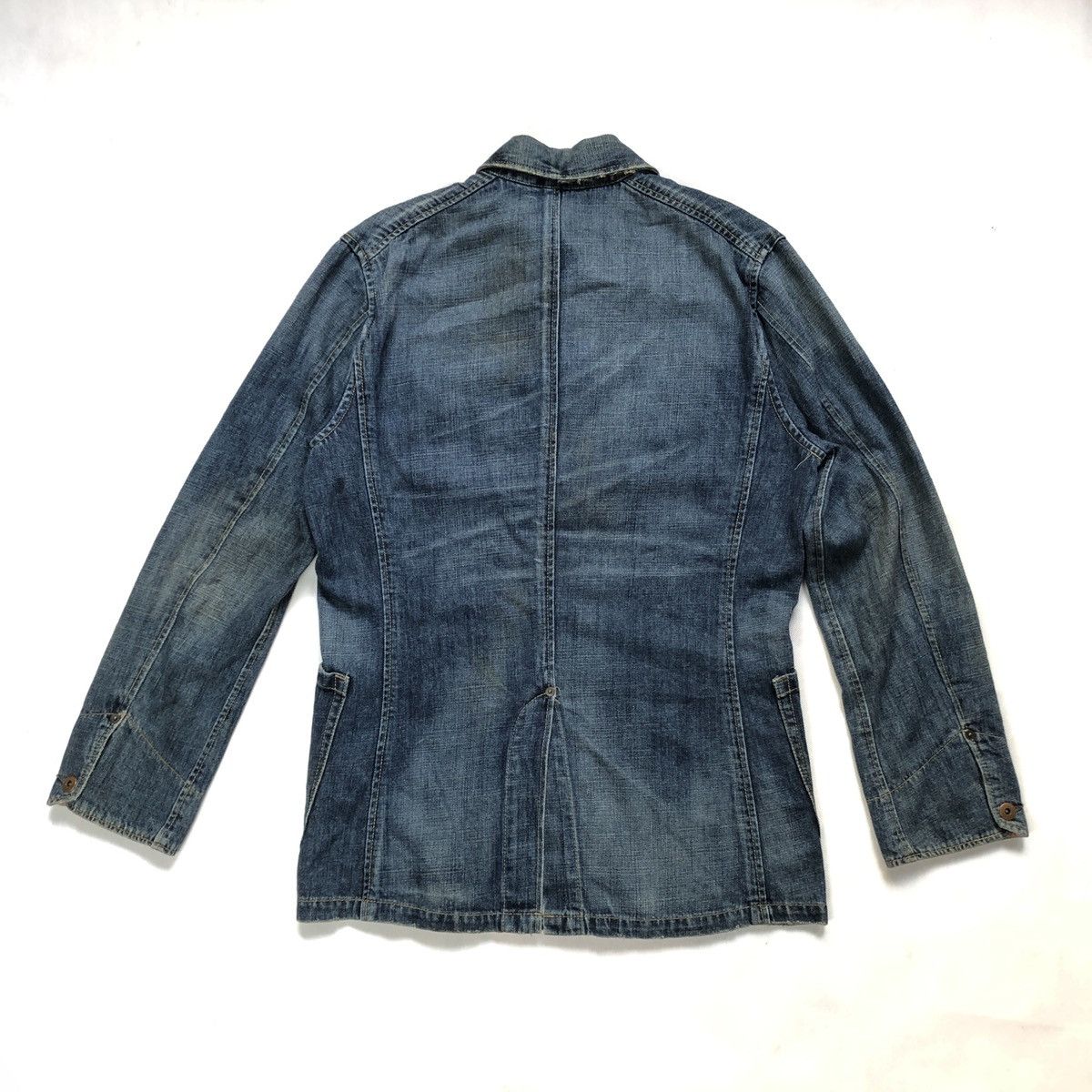 Levi's Vintage Levi’s Workwear Chore Denim Coat Jacket Size US M / EU 48-50 / 2 - 3 Thumbnail