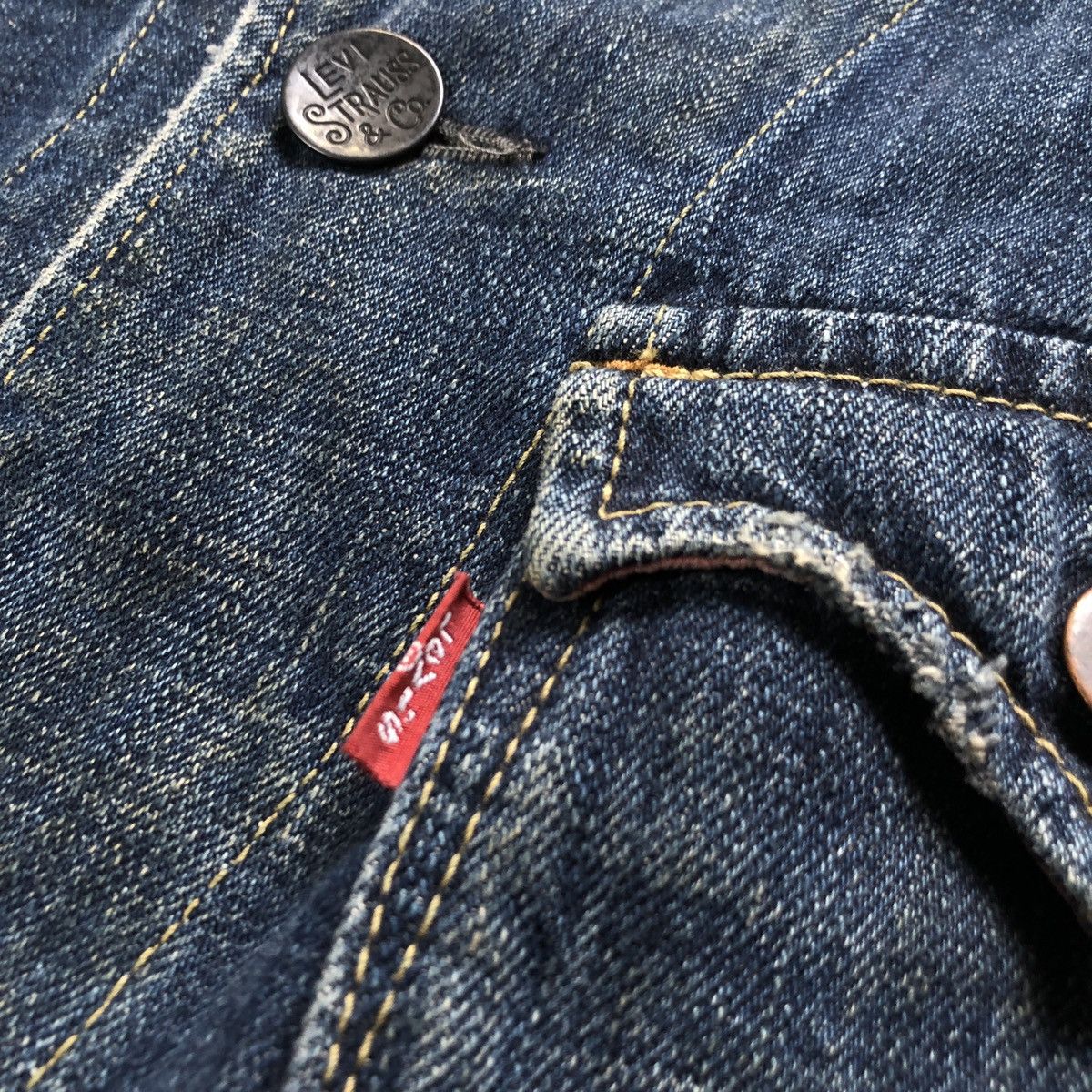 Levi's Vintage Levi’s Workwear Chore Denim Coat Jacket Size US M / EU 48-50 / 2 - 7 Thumbnail