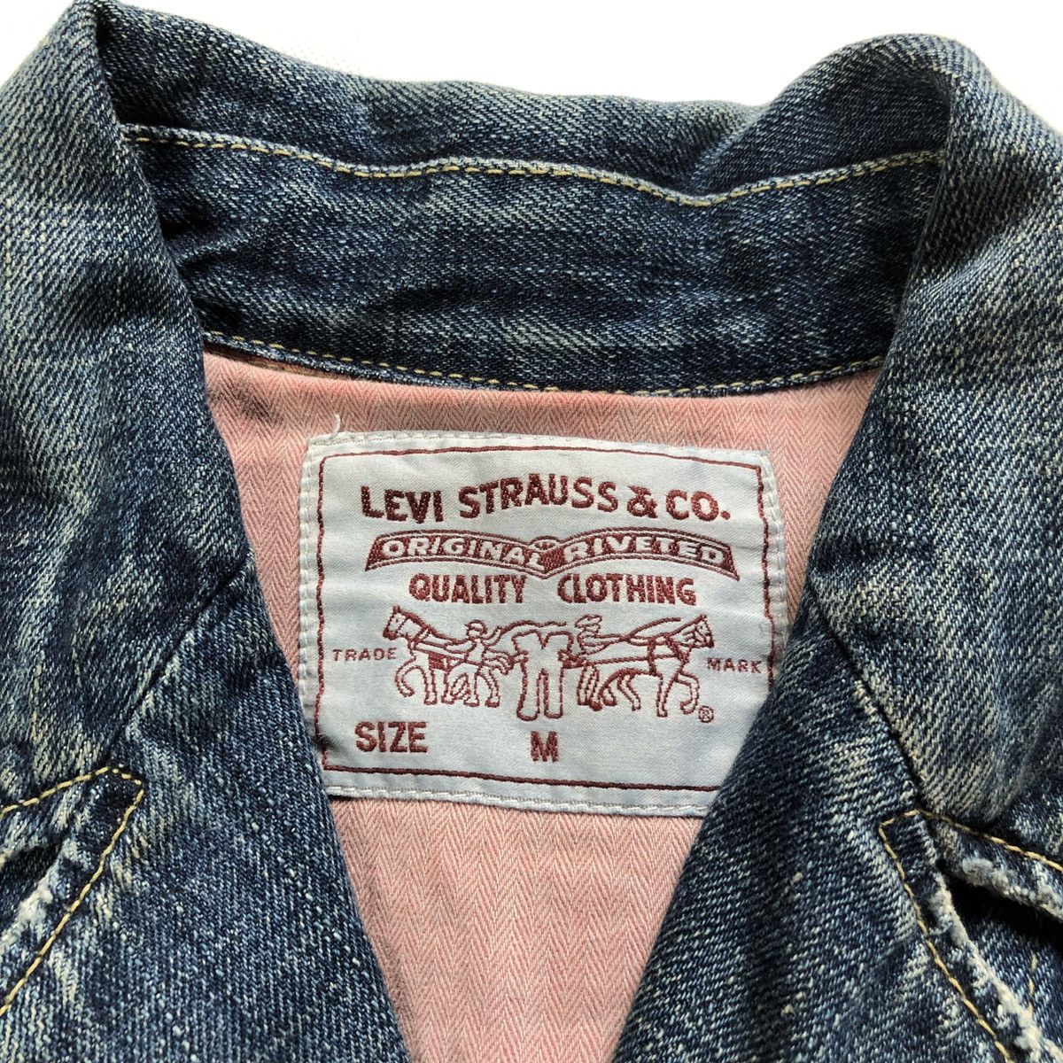 Levi's Vintage Levi’s Workwear Chore Denim Coat Jacket Size US M / EU 48-50 / 2 - 16 Thumbnail