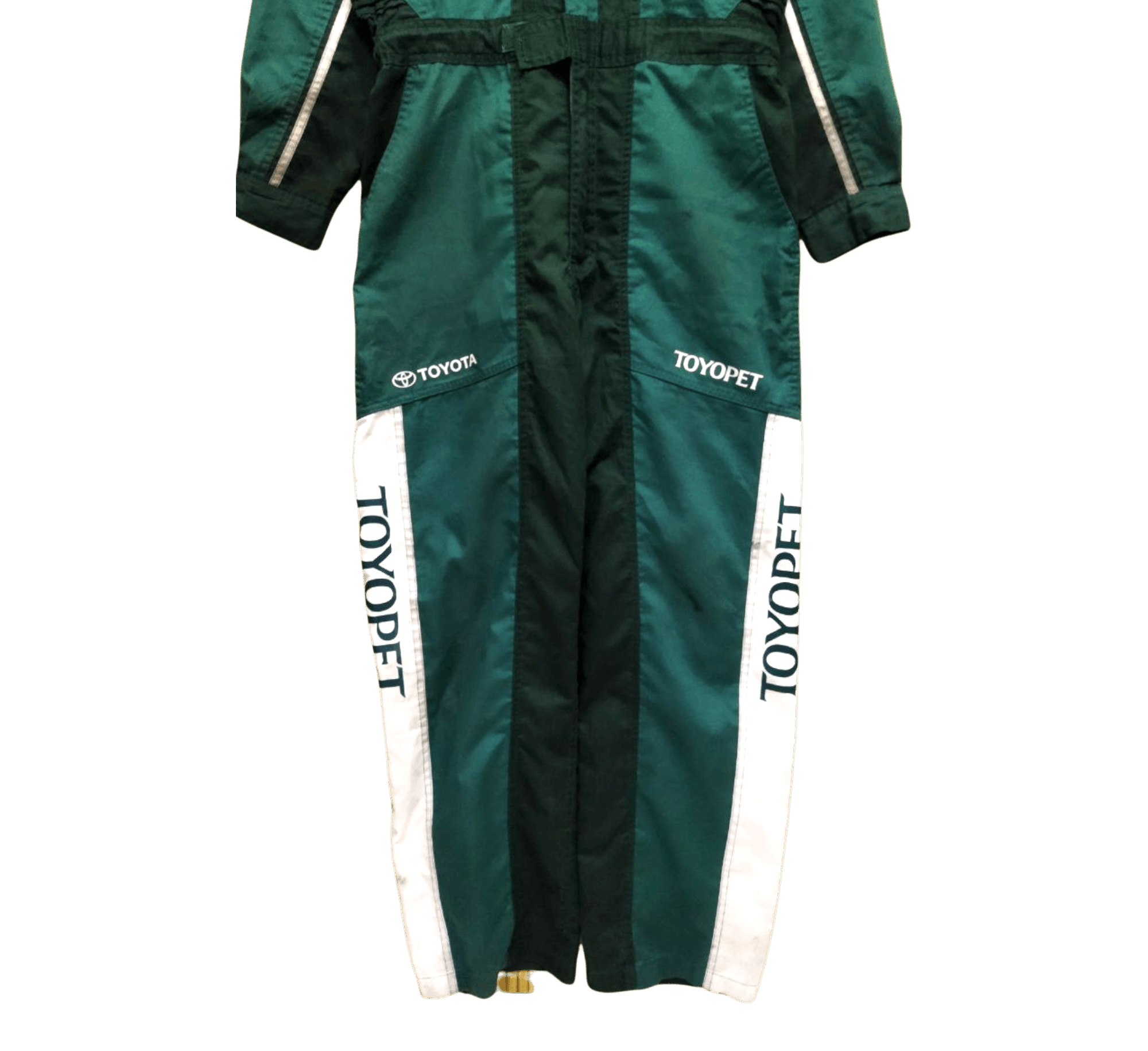 Japanese Brand Vintage Toyopet Toyota Tecno Overalls - Size L Size US 34 / EU 50 - 3 Thumbnail