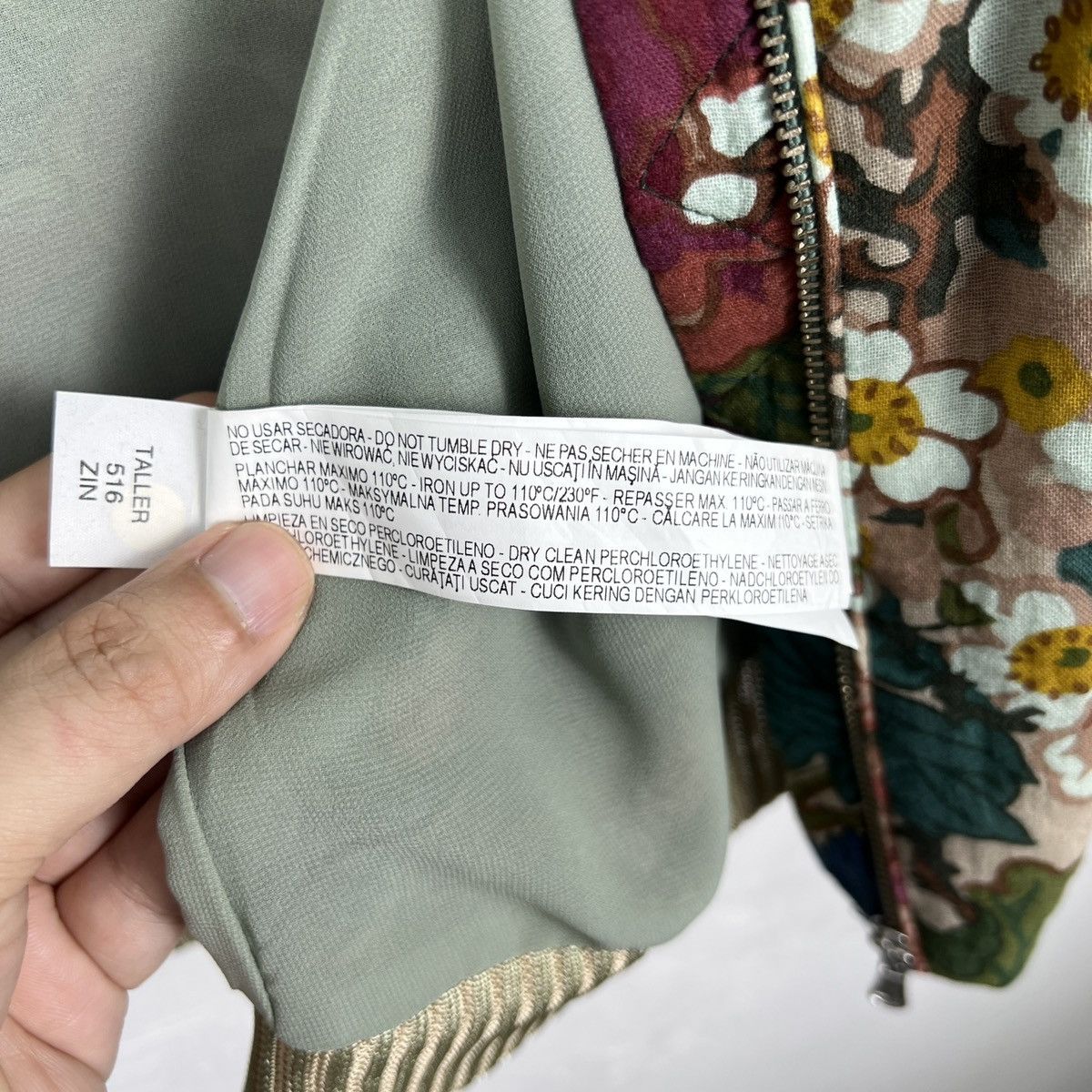 Japanese Brand × Vintage Vintage Trf_outwear Floral Jacket Size S / US 4 / IT 40 - 10 Thumbnail