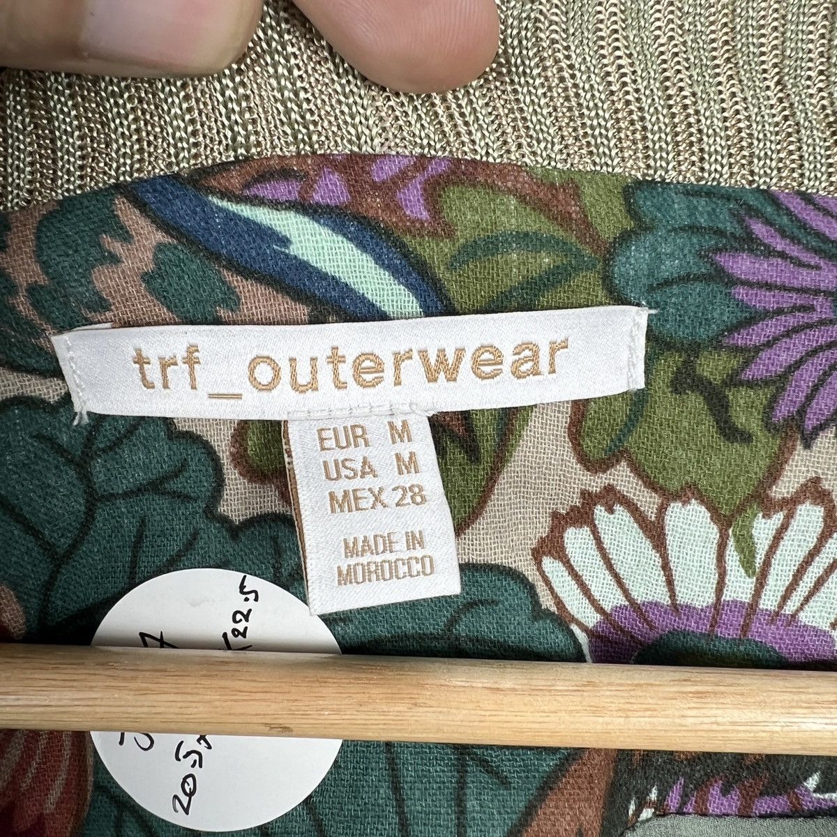 Japanese Brand × Vintage Vintage Trf_outwear Floral Jacket Size S / US 4 / IT 40 - 5 Thumbnail