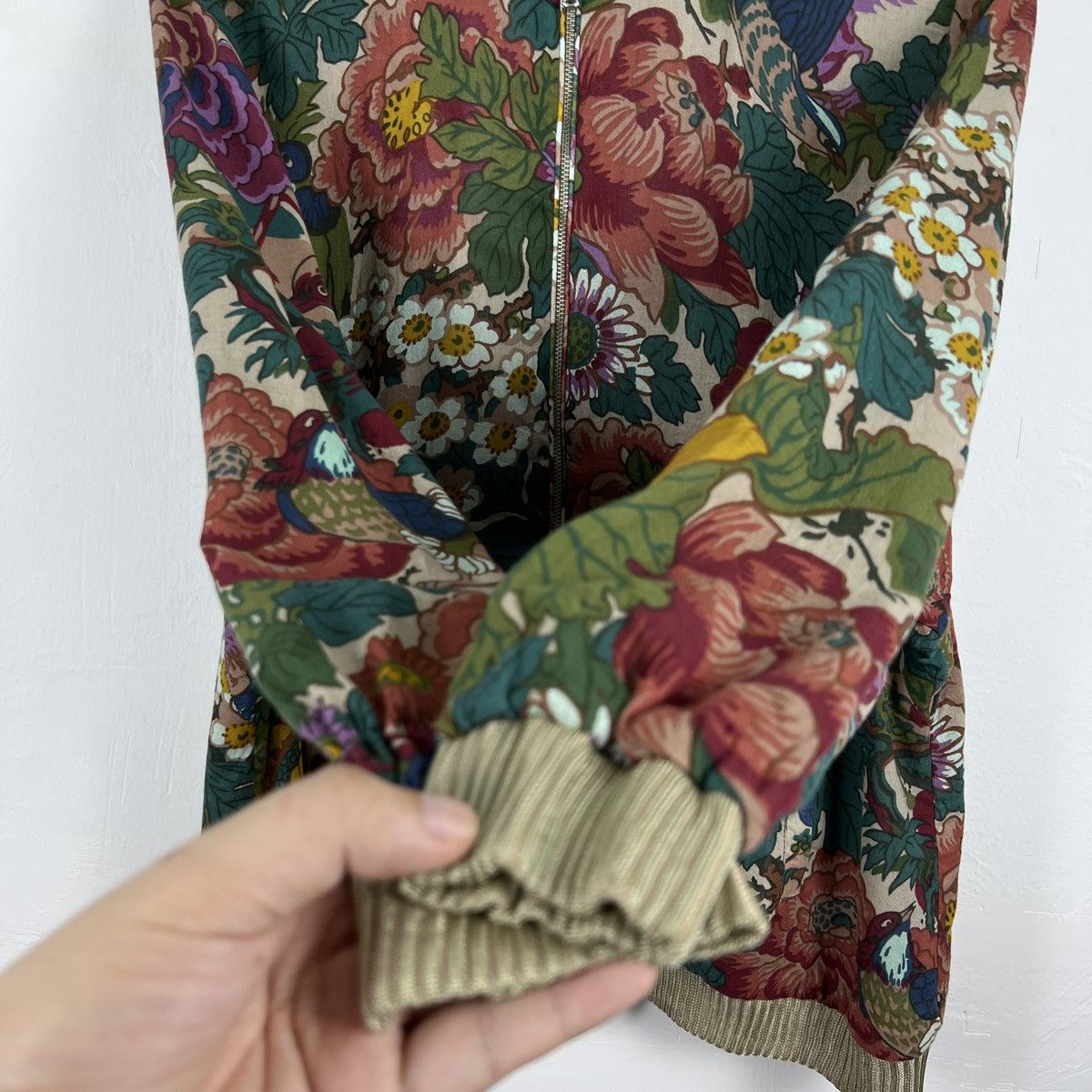 Japanese Brand × Vintage Vintage Trf_outwear Floral Jacket Size S / US 4 / IT 40 - 4 Thumbnail