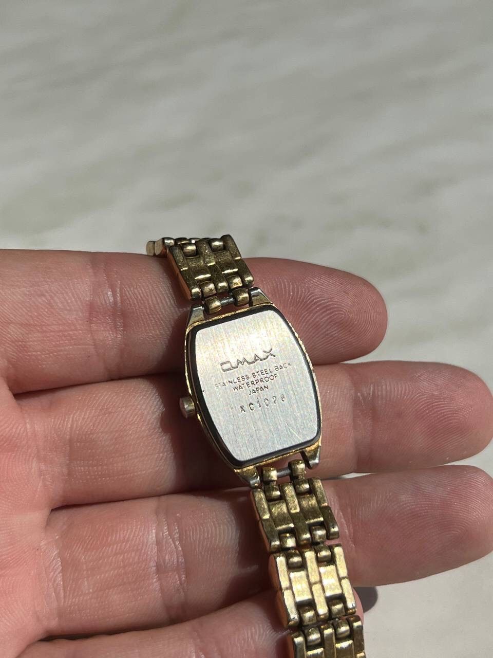 Japanese Brand × Vintage Vintage Steel Omax Japan Japanese style futuristic Watch Size ONE SIZE - 3 Thumbnail