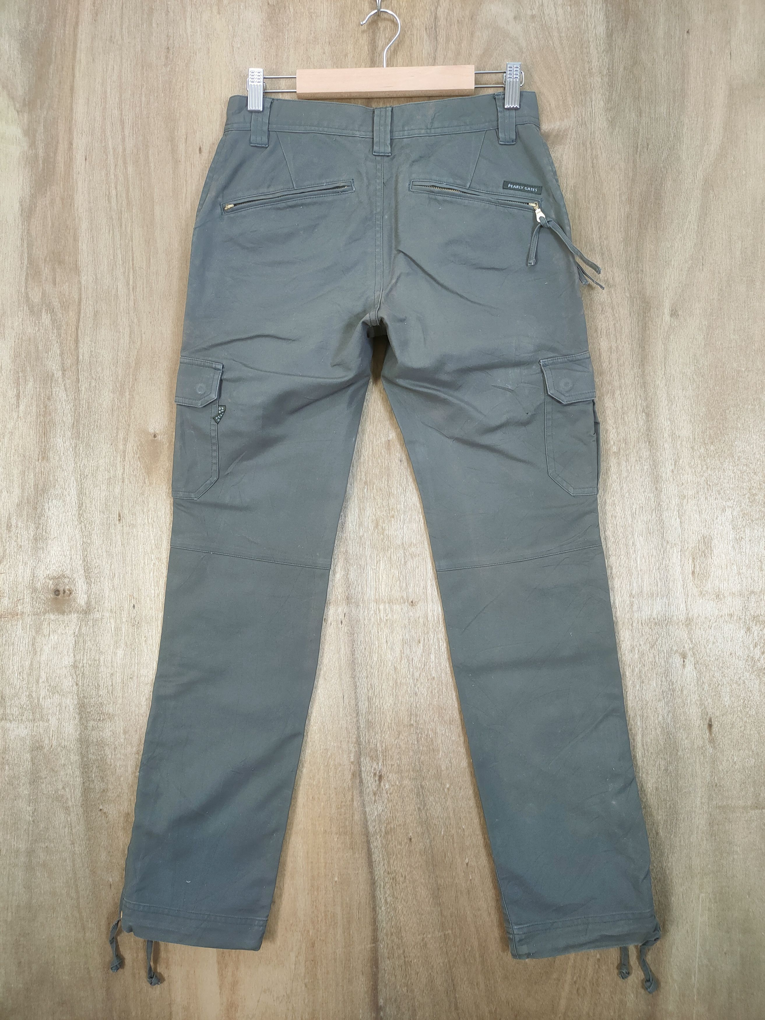 Japanese Brand PEARLY GATES CARGO PANTS ZIPPER LEG Size US 26 / EU 42 - 8 Thumbnail