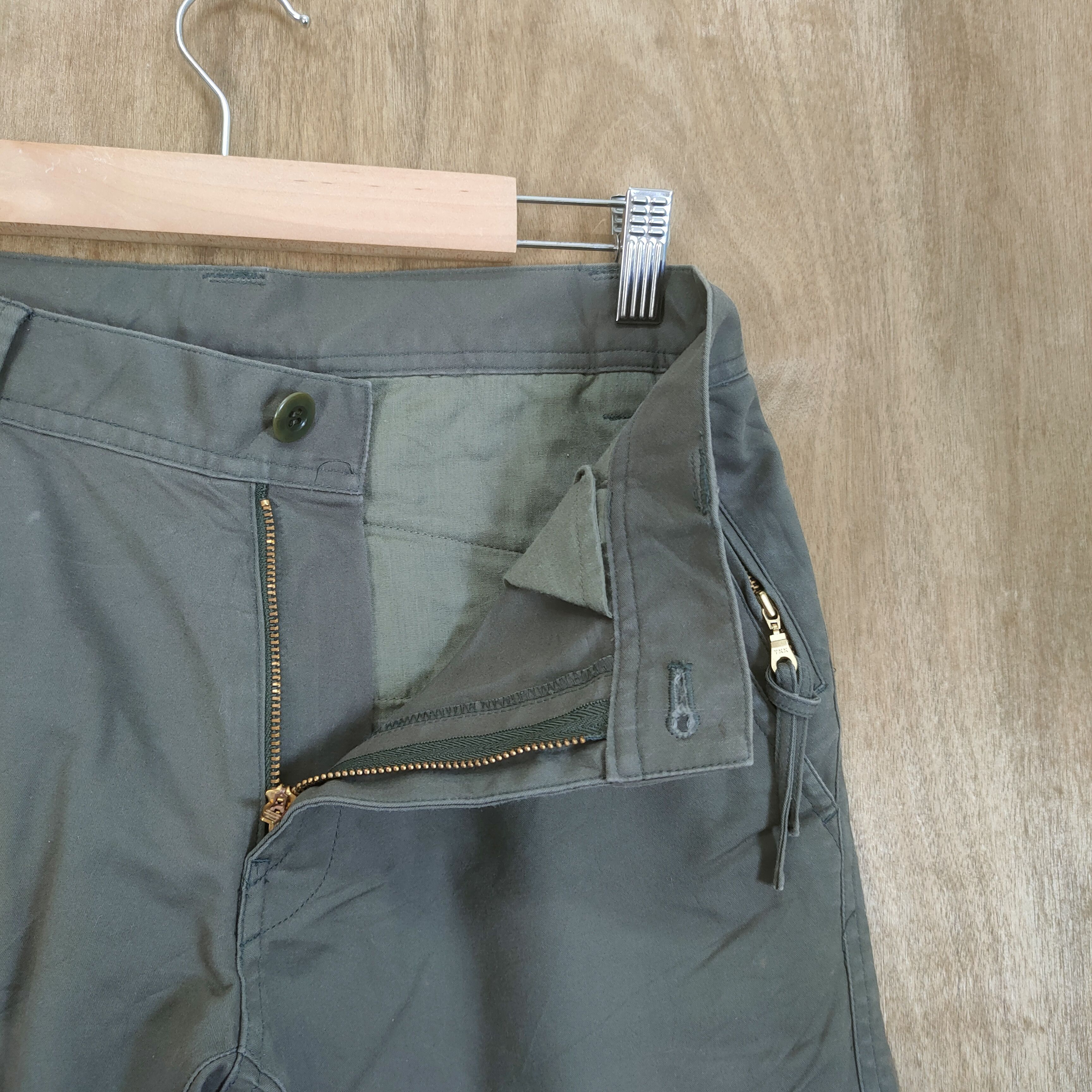Japanese Brand PEARLY GATES CARGO PANTS ZIPPER LEG Size US 26 / EU 42 - 12 Thumbnail