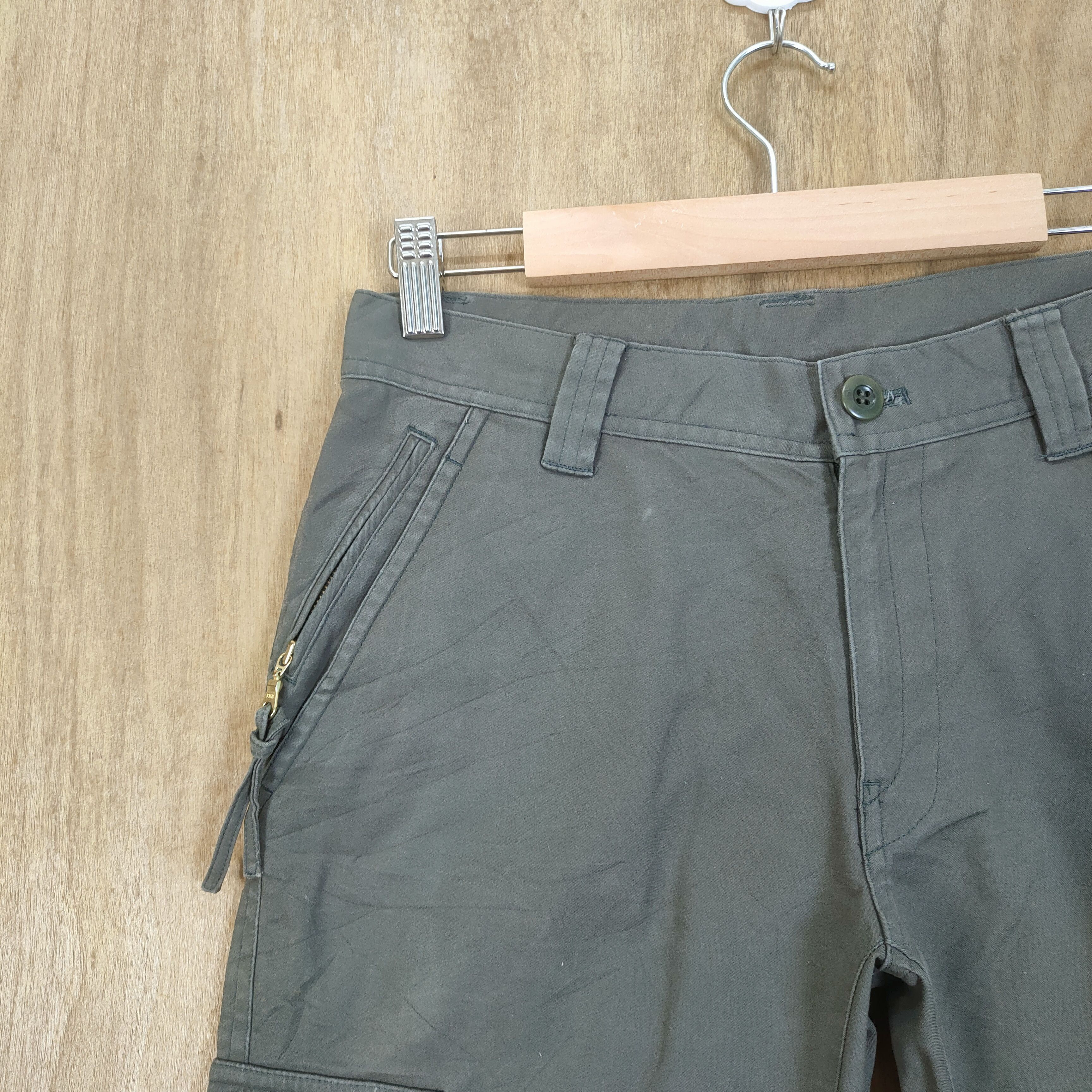 Japanese Brand PEARLY GATES CARGO PANTS ZIPPER LEG Size US 26 / EU 42 - 7 Thumbnail