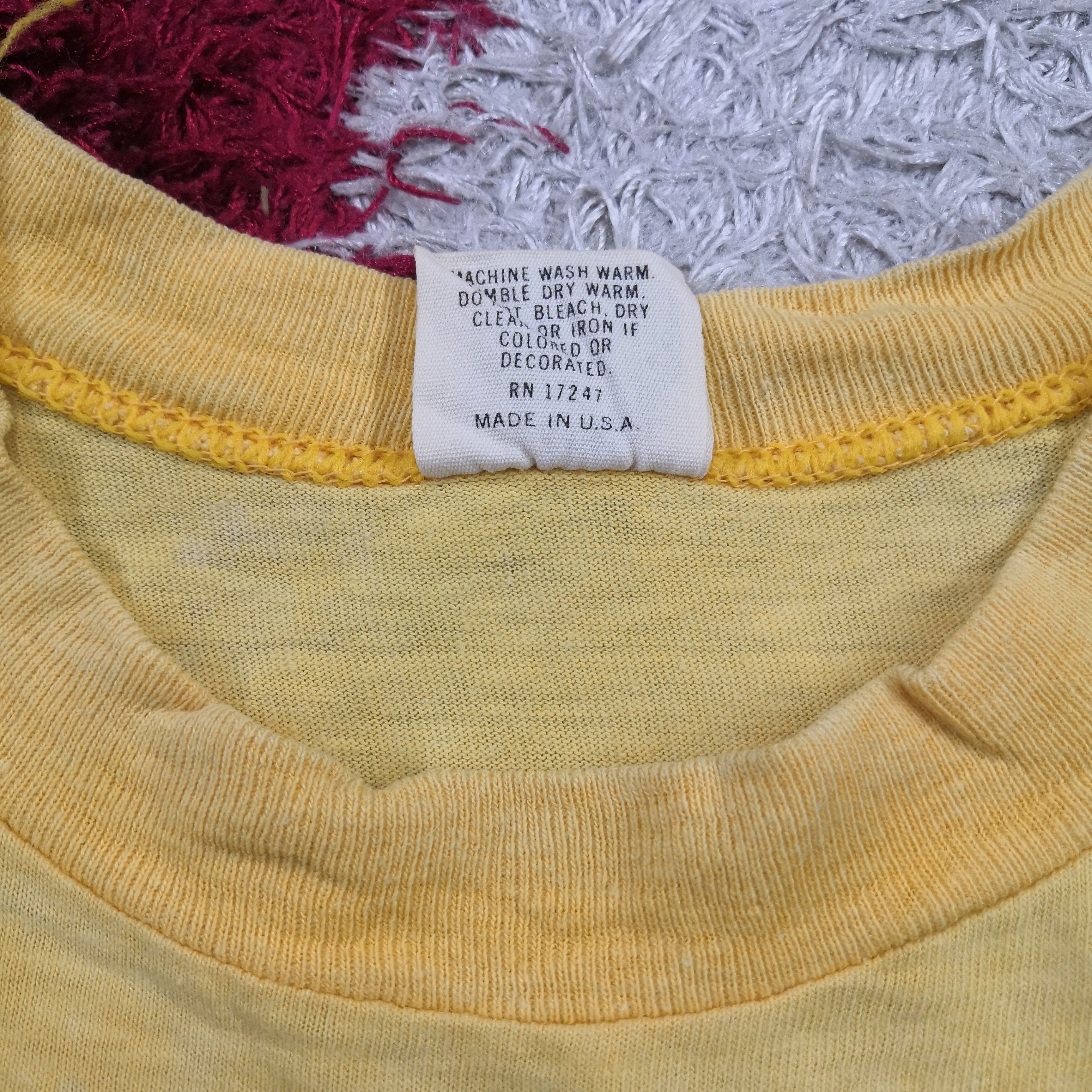 Vintage Vintage 80s Water Boogie T Shirt Vintage Selvedge Tees Size US L / EU 52-54 / 3 - 6 Thumbnail