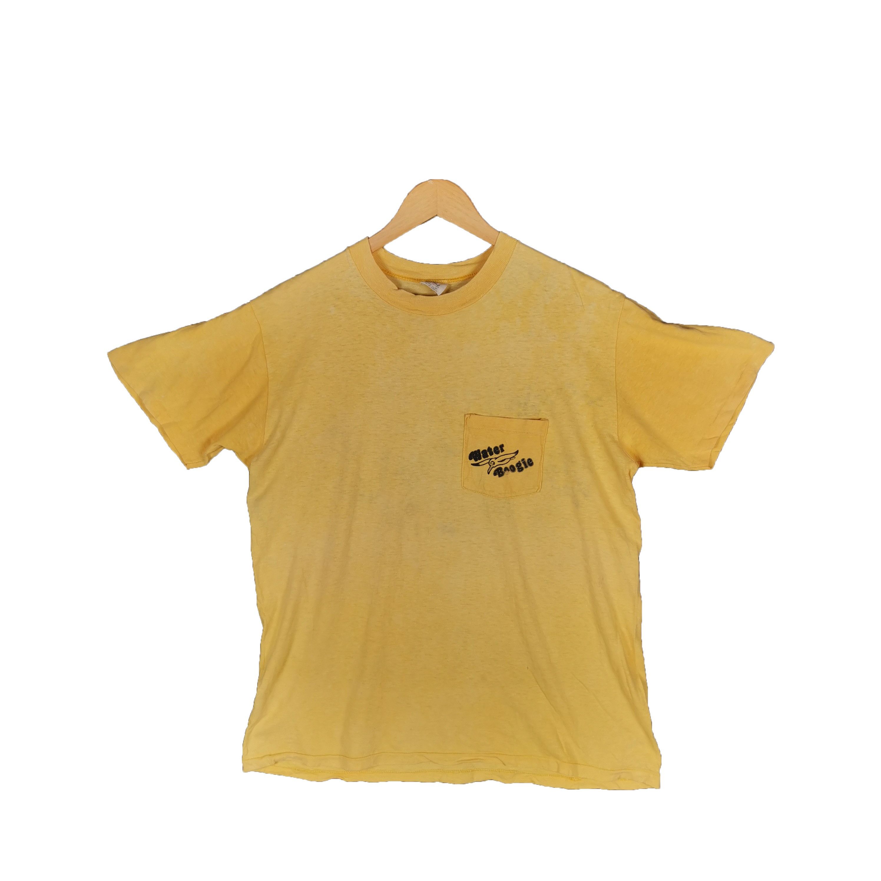 Vintage Vintage 80s Water Boogie T Shirt Vintage Selvedge Tees Size US L / EU 52-54 / 3 - 2 Thumbnail