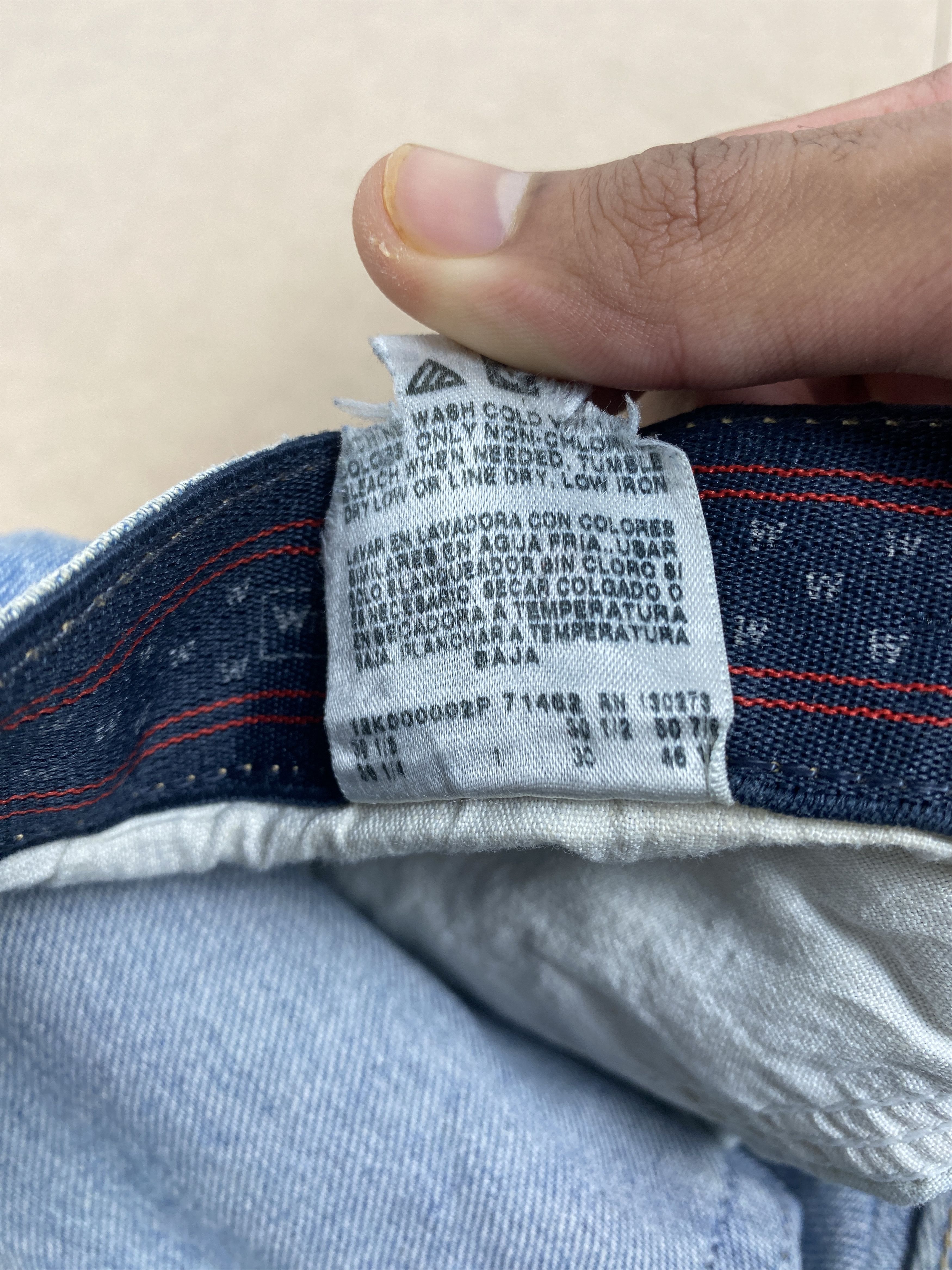 Vintage Vintage Wrangler Straight Cut Distressed Faded Light Wash Size US 38 / EU 54 - 11 Thumbnail