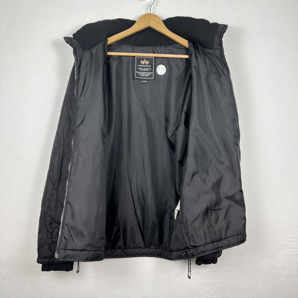 Alpha Industries Vintage Alpha Industries Quilted Jacket J0062 Size US XL / EU 56 / 4 - 6 Thumbnail
