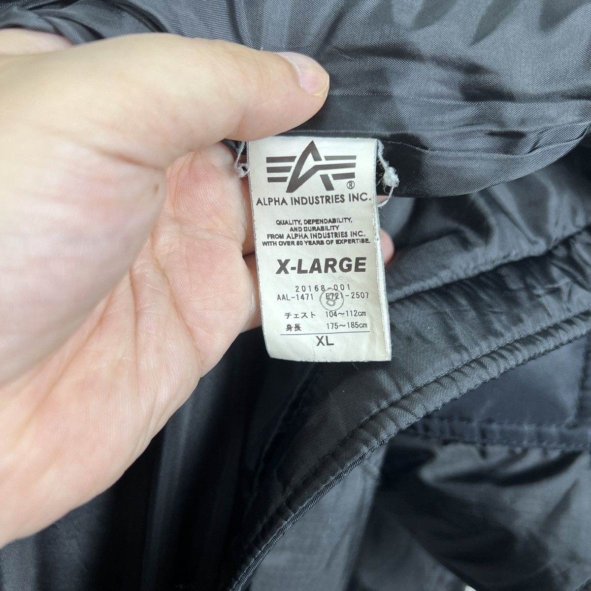 Alpha Industries Vintage Alpha Industries Quilted Jacket J0062 Size US XL / EU 56 / 4 - 8 Thumbnail