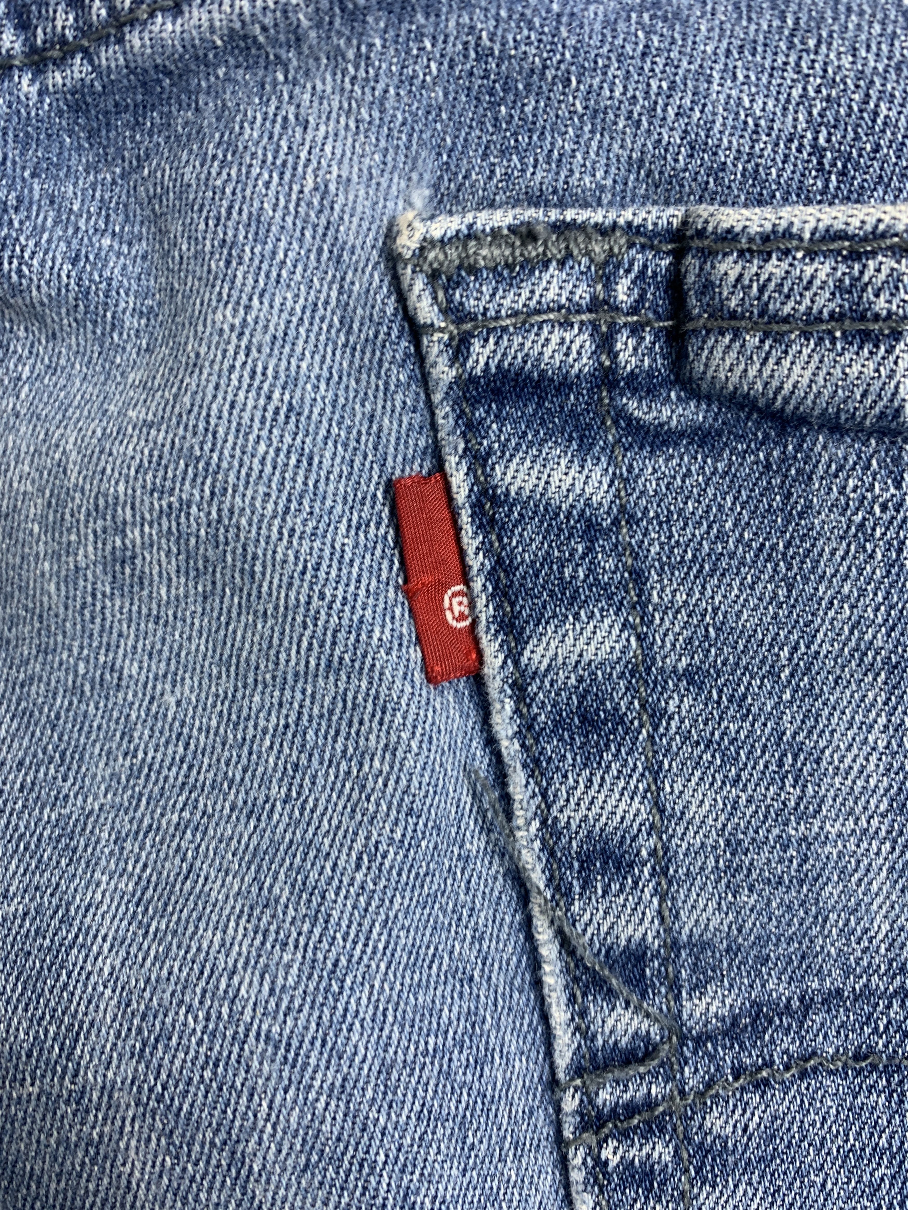 Levi's Vintage LEVI'S 514 Straightcut Mid Wash Jeans Size US 29 - 8 Thumbnail