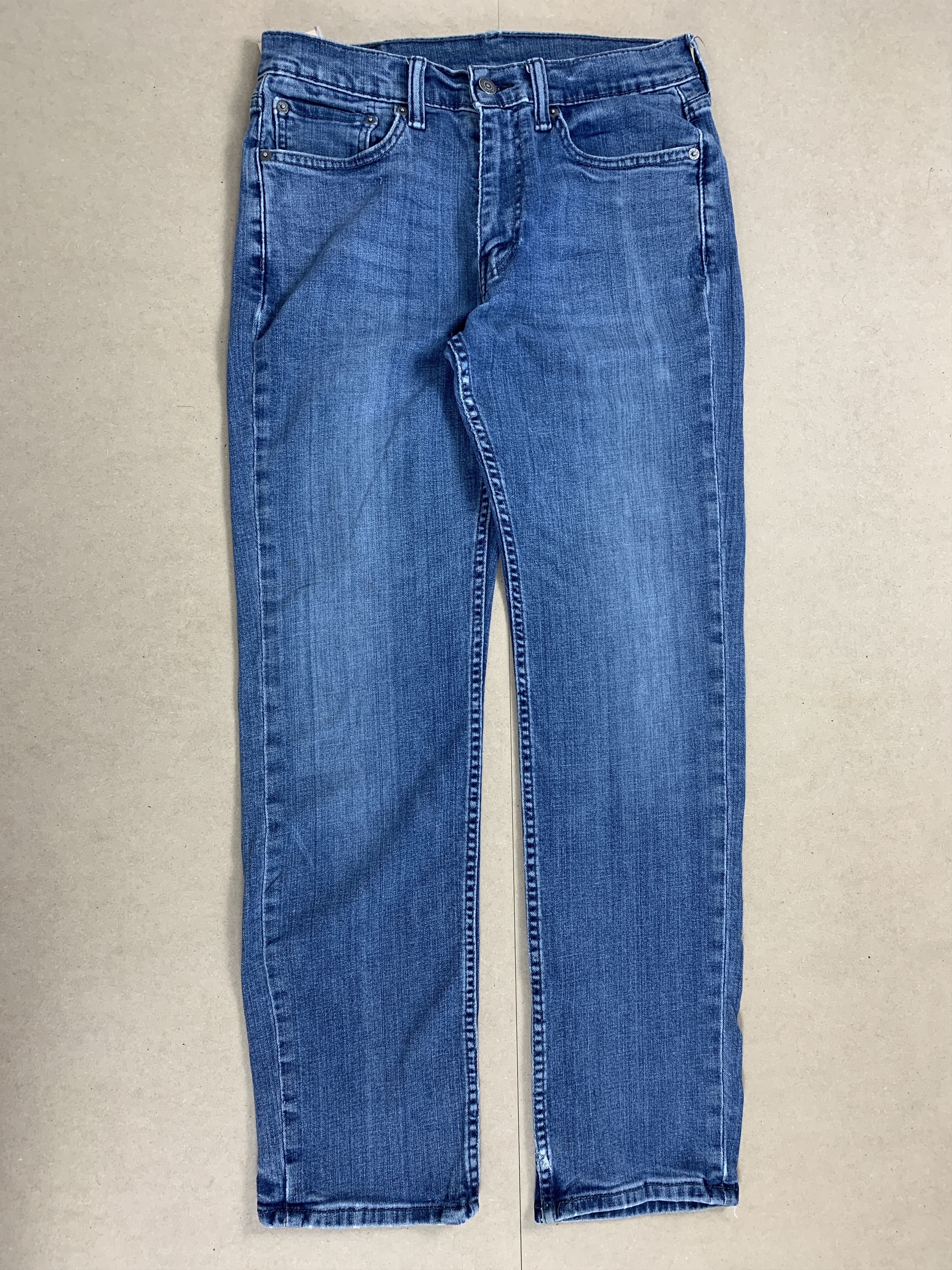 Levi's Vintage LEVI'S 514 Straightcut Mid Wash Jeans Size US 29 - 1 Thumbnail
