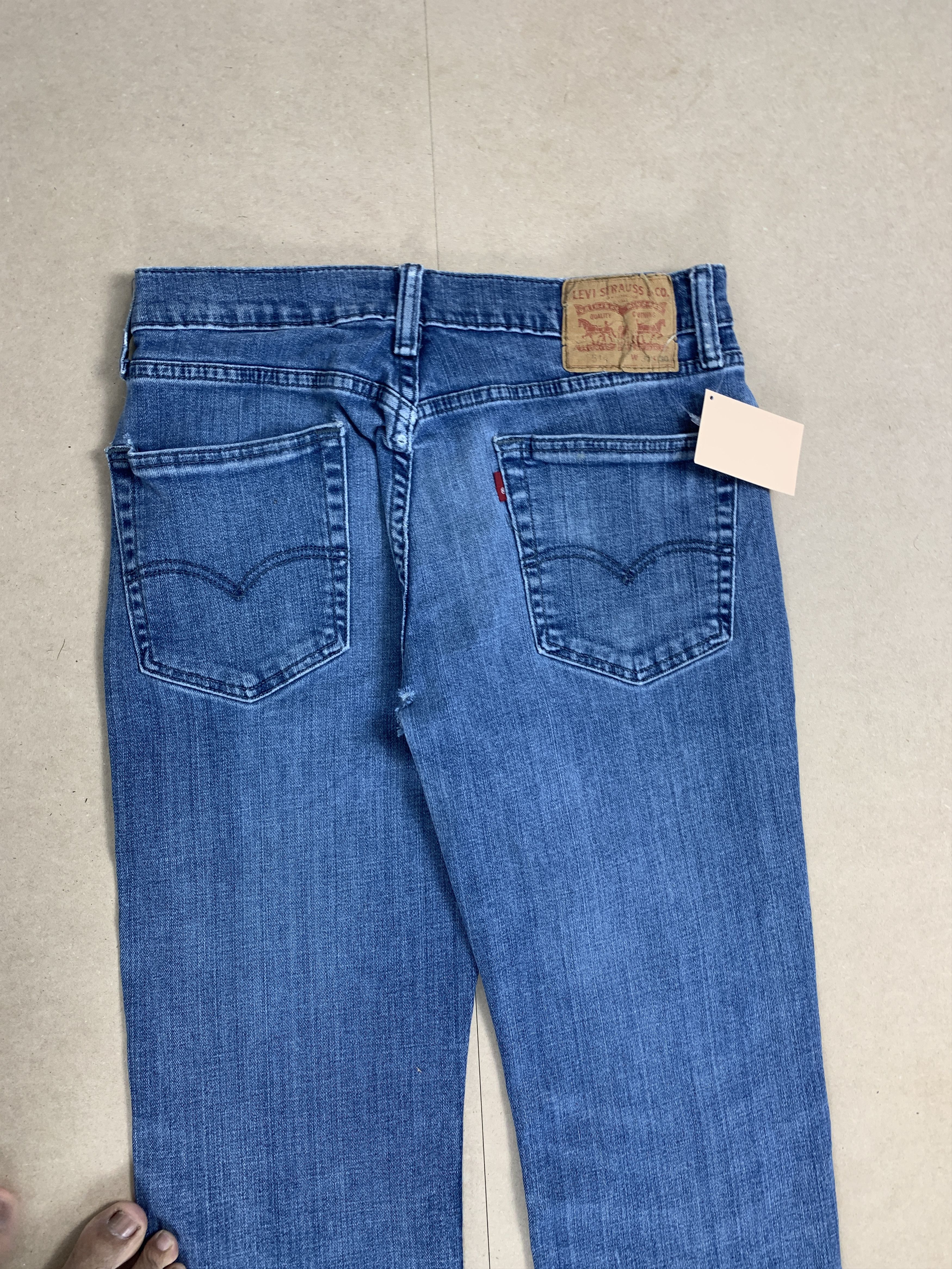 Levi's Vintage LEVI'S 514 Straightcut Mid Wash Jeans Size US 29 - 6 Thumbnail