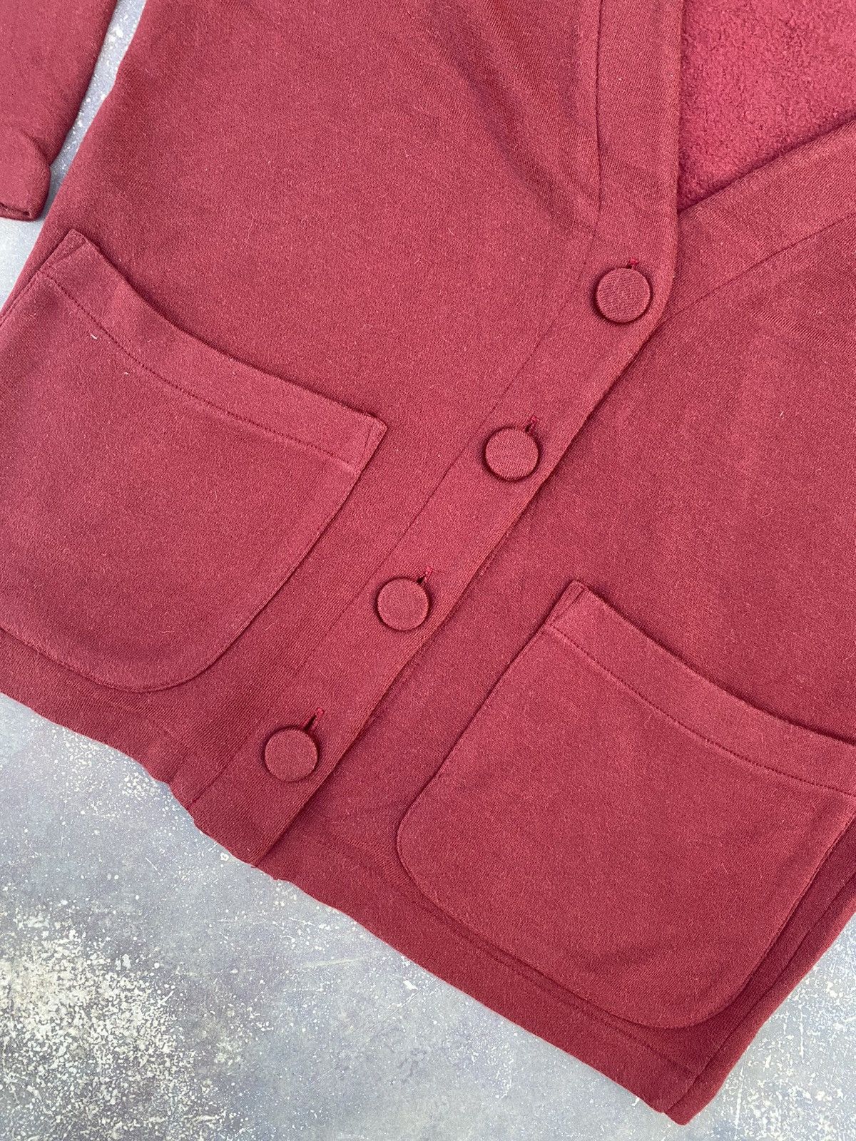 Japanese Brand × Norma Kamali Vintage Norma Kamali Shaggy Cardigan Size M / US 6-8 / IT 42-44 - 6 Thumbnail