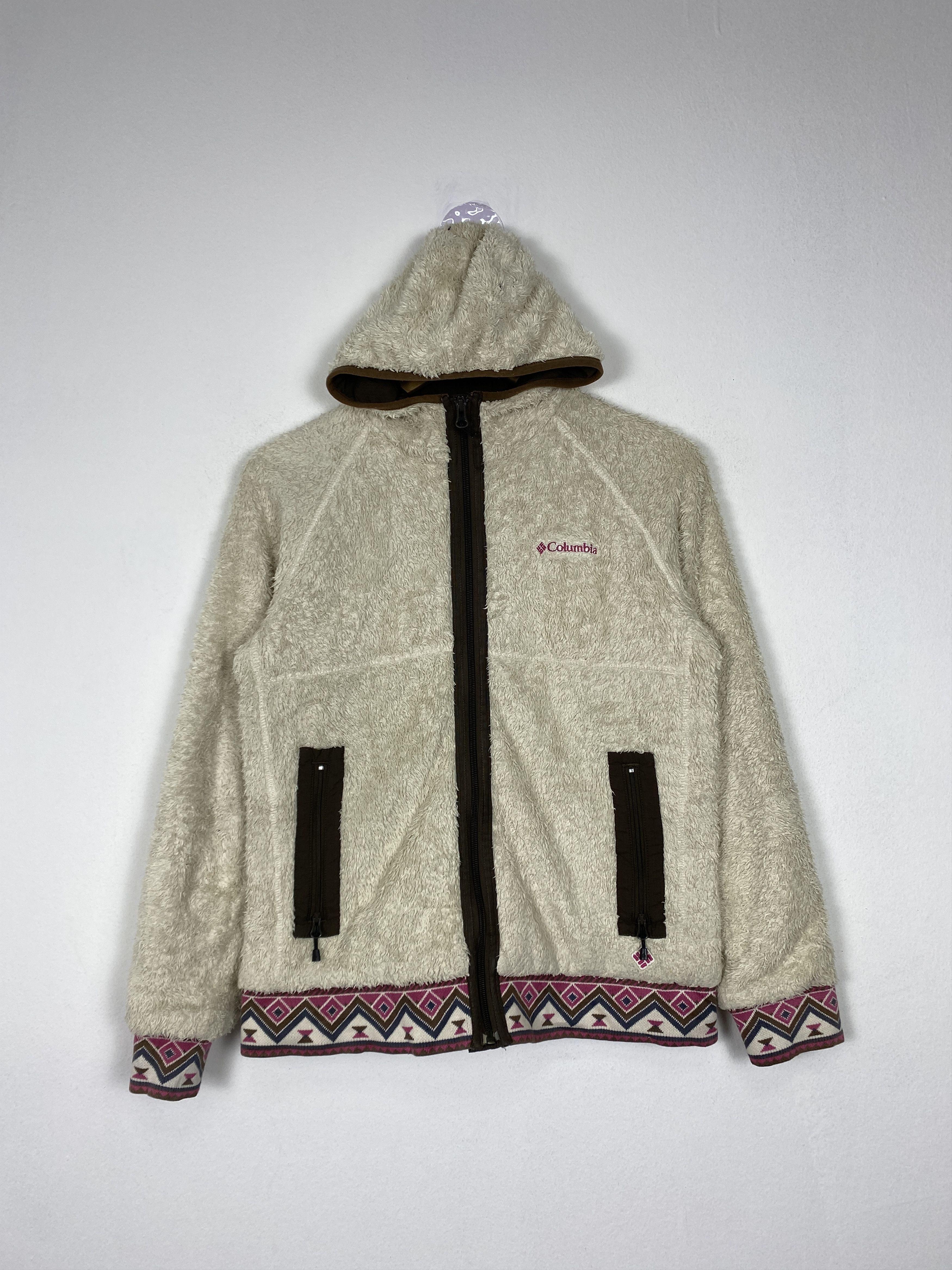 Columbia Vintage Columbia Aztec Native Navajo Sherpa Jacket J1335 Size M / US 6-8 / IT 42-44 - 1 Thumbnail