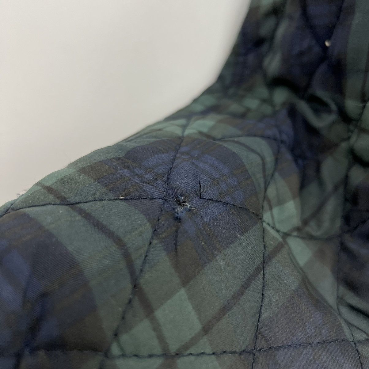 Beams Plus Vintage Beams Heart Checkered Quilted Hoodie Jacket J0035 Size US M / EU 48-50 / 2 - 5 Thumbnail