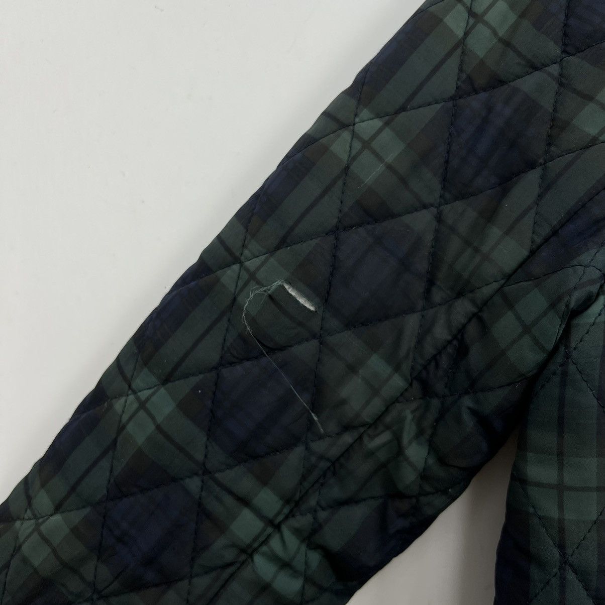 Beams Plus Vintage Beams Heart Checkered Quilted Hoodie Jacket J0035 Size US M / EU 48-50 / 2 - 4 Thumbnail