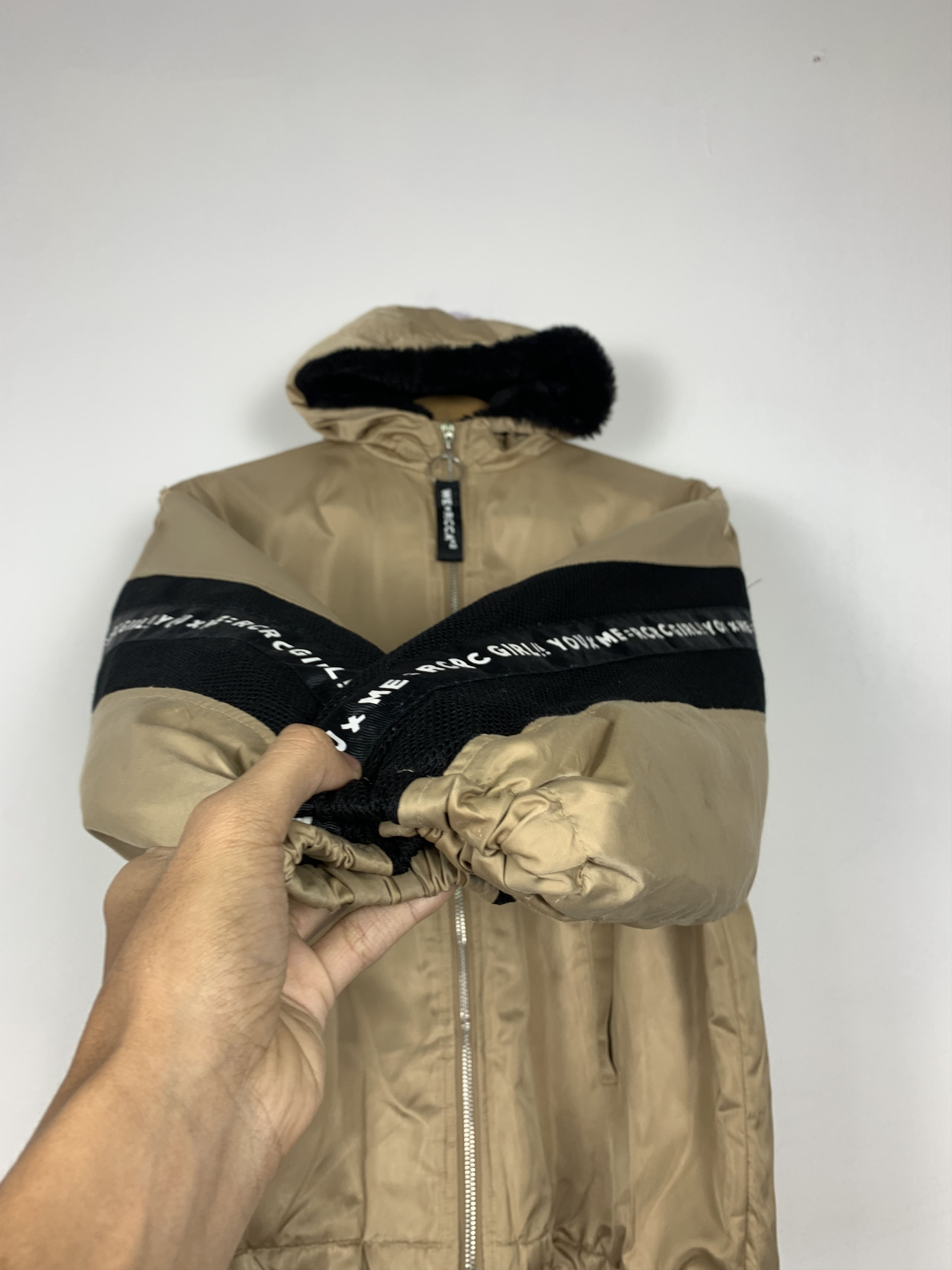 Japanese Brand Vintage Ricca Nicca Zip Up Quilted Lining Hoodie Jacket Size US M / EU 48-50 / 2 - 7 Thumbnail