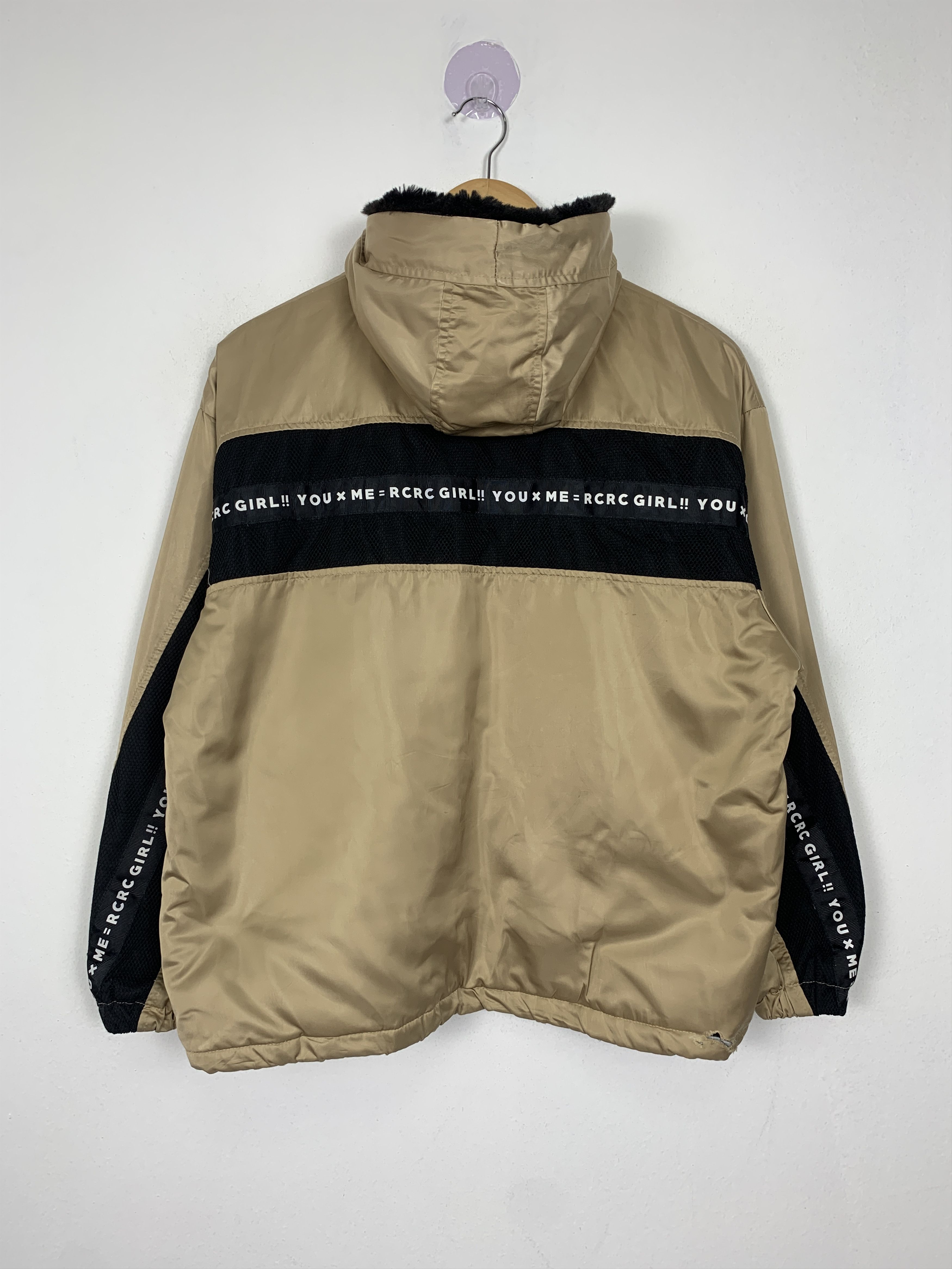 Japanese Brand Vintage Ricca Nicca Zip Up Quilted Lining Hoodie Jacket Size US M / EU 48-50 / 2 - 8 Thumbnail