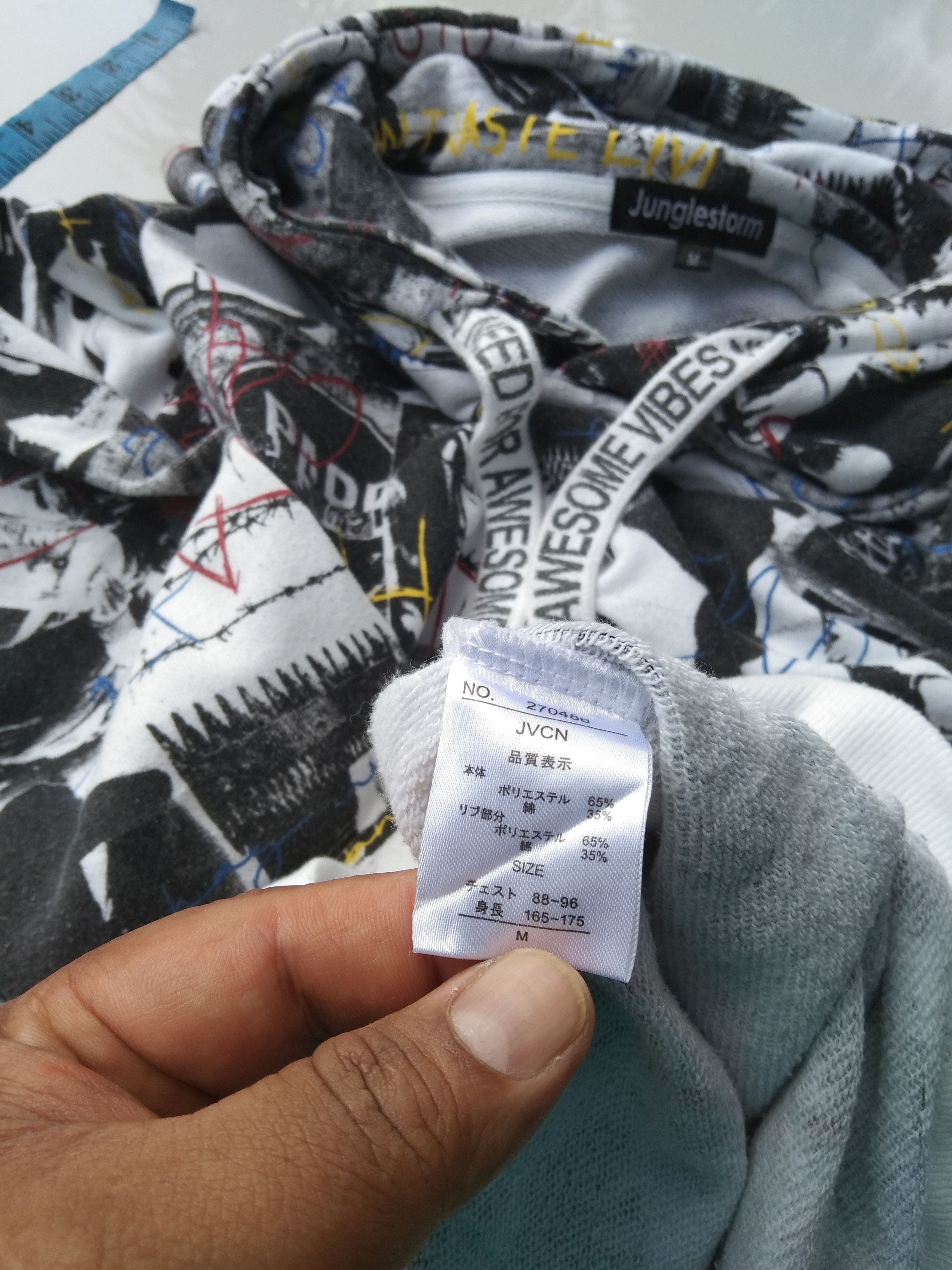 Japanese Brand 🔥NEW YEAR DEALS🔥JUNGLE STORM MEN'S HOODIE ALL OVER PRINT Size US M / EU 48-50 / 2 - 13 Thumbnail