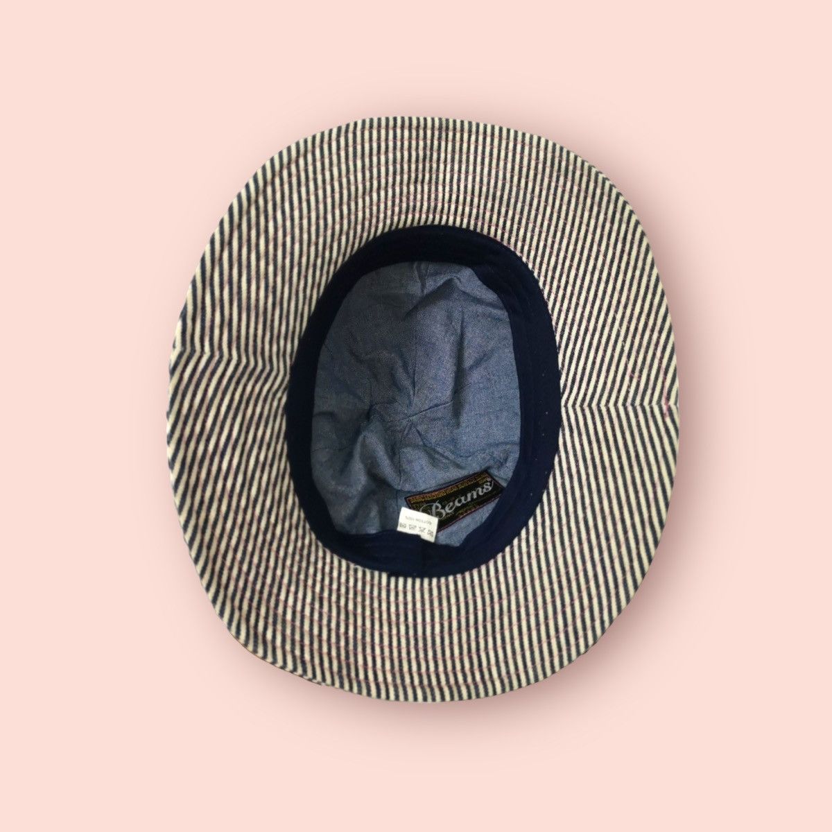 Beams Plus VINTAGE BEAMS HICKORY BUCKET HAT Size ONE SIZE - 16 Thumbnail