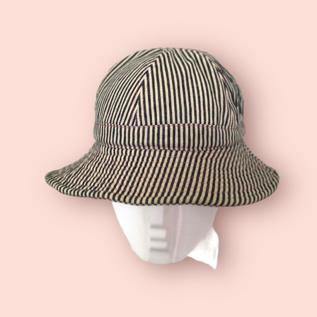 Beams Plus VINTAGE BEAMS HICKORY BUCKET HAT Size ONE SIZE - 3 Thumbnail